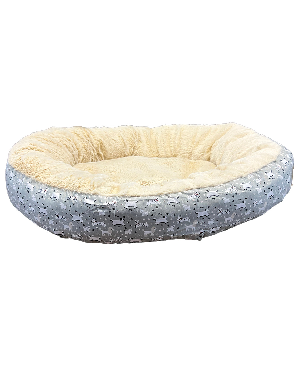 Spring Dogs Blue Pet Bed