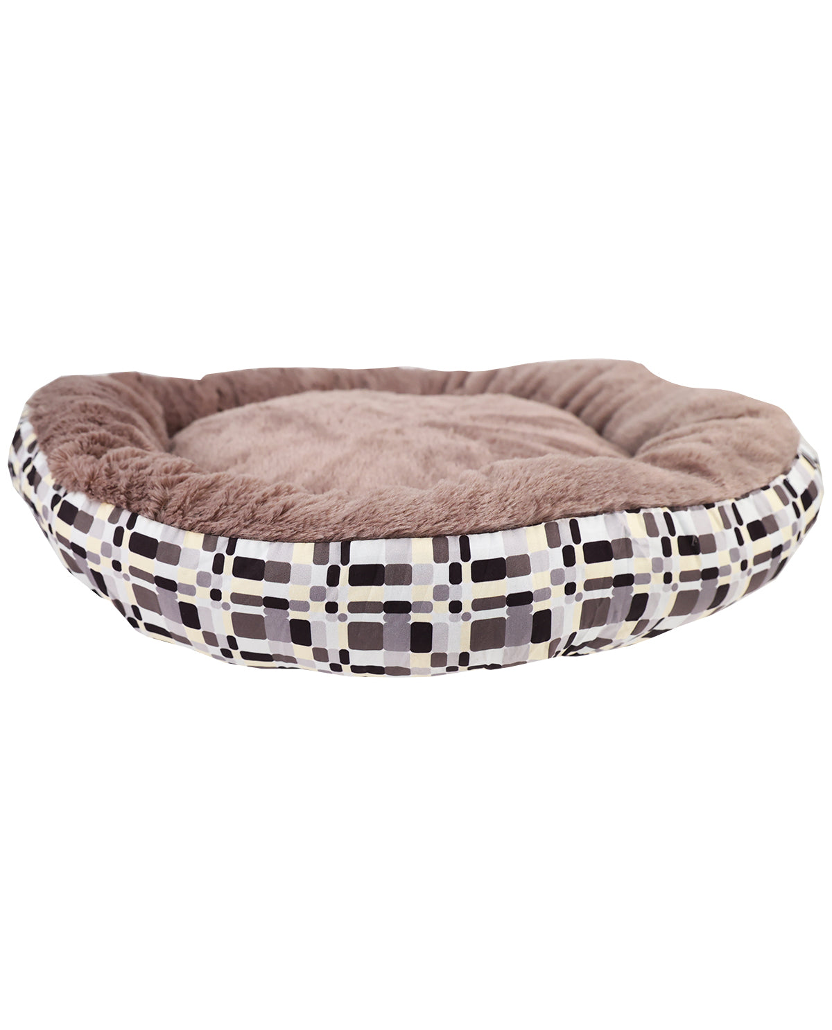 Grey Border Pet Bed