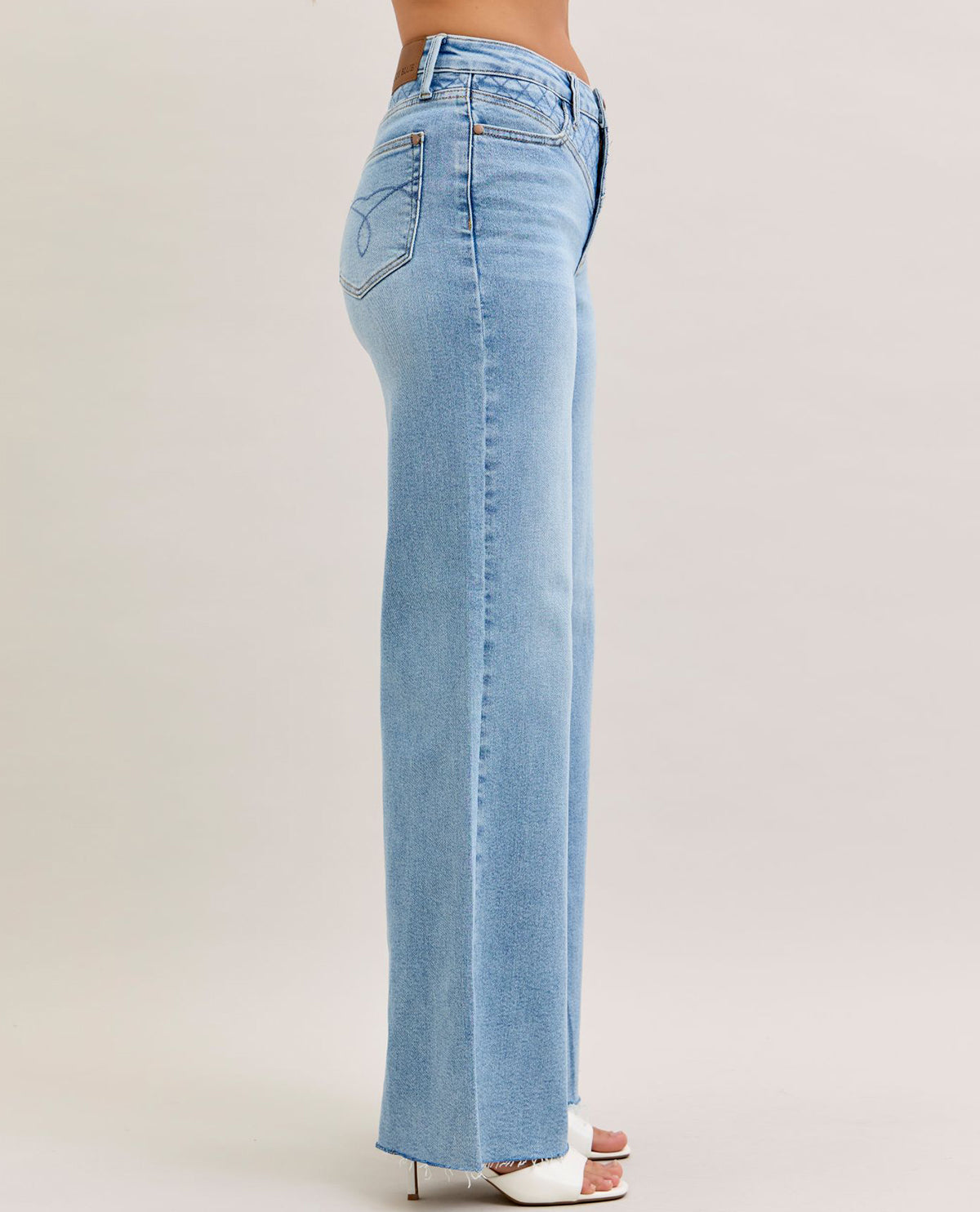 Judy Blue High Waist Retro Wide Jeans