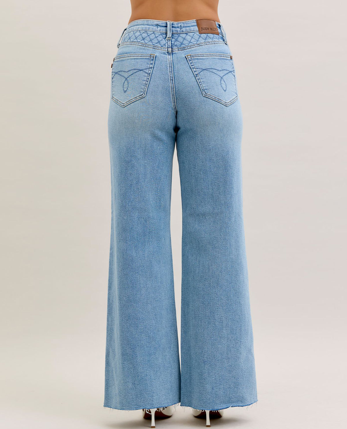 Judy Blue High Waist Retro Wide Jeans