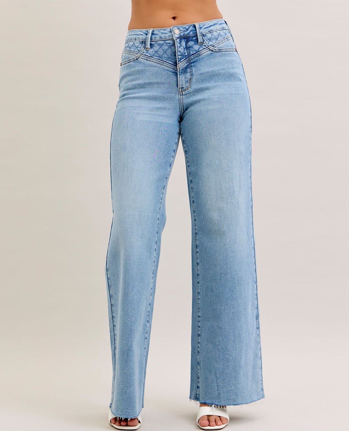 Judy Blue High Waist Retro Wide Jeans