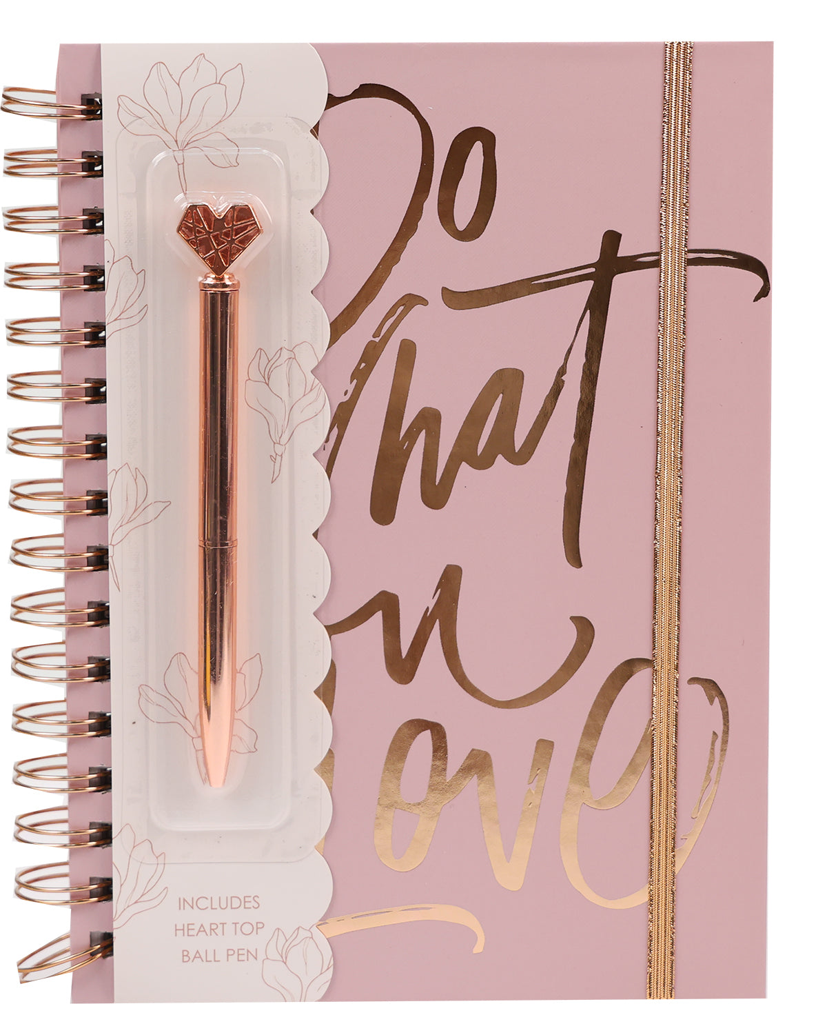 Do What You Love Spiral With Pen