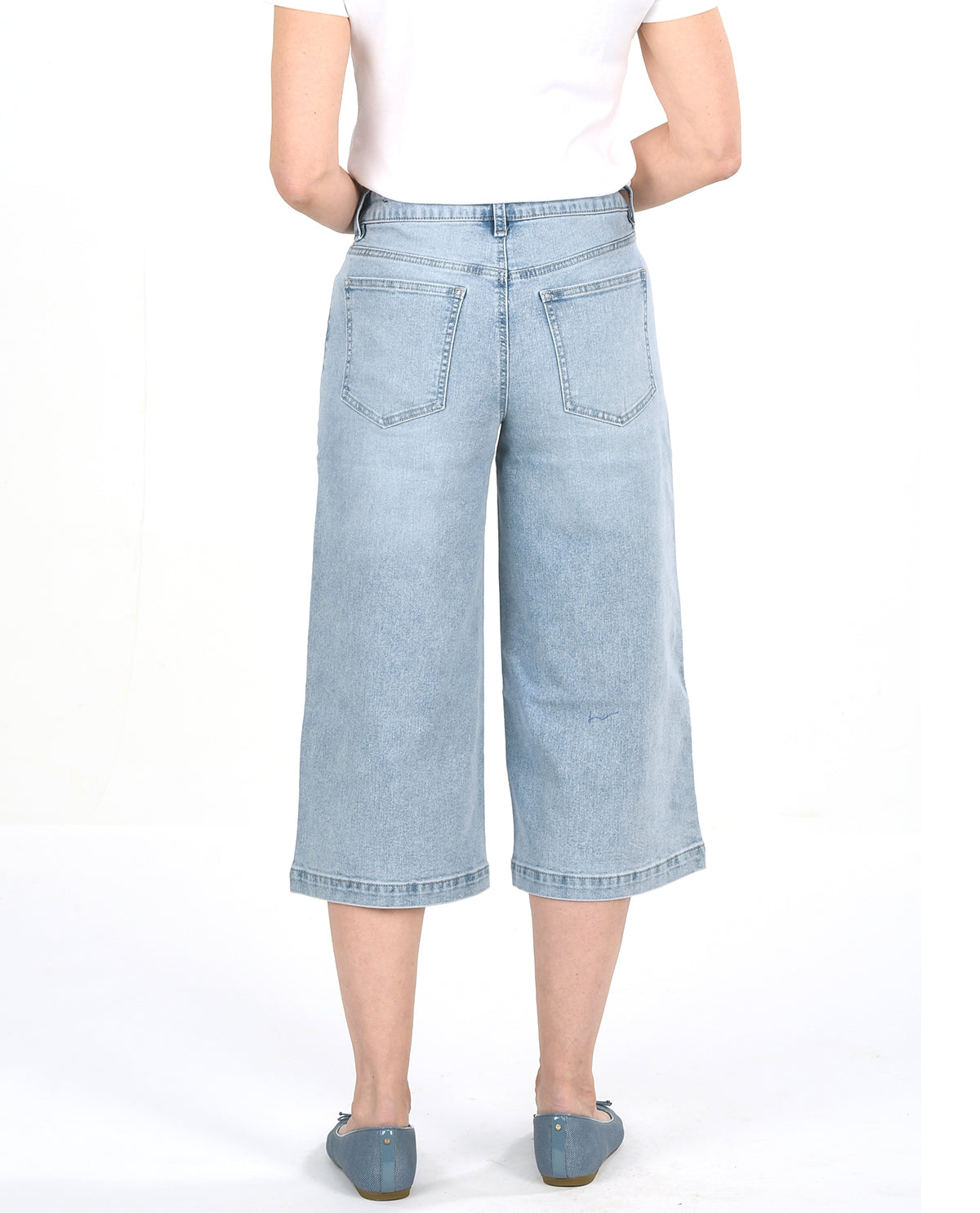 D Jeans Culotte Capris Cora Blue