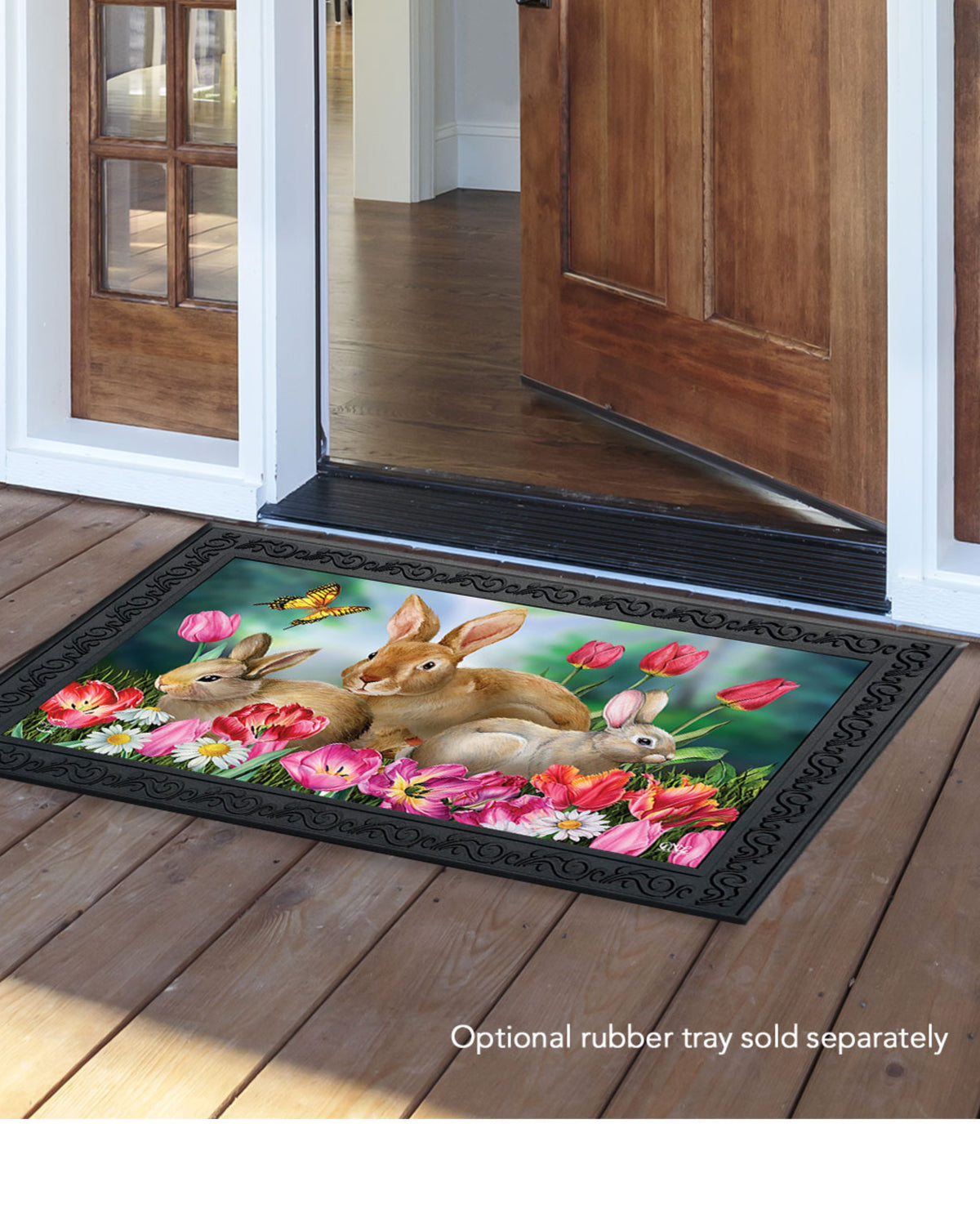 Bunny Family Doormat