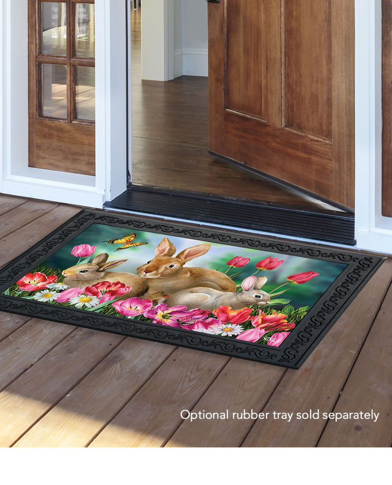 Bunny Family Doormat