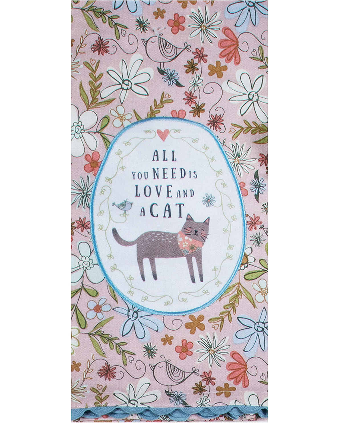 Perfect World Love & Cat Kitchen Towel