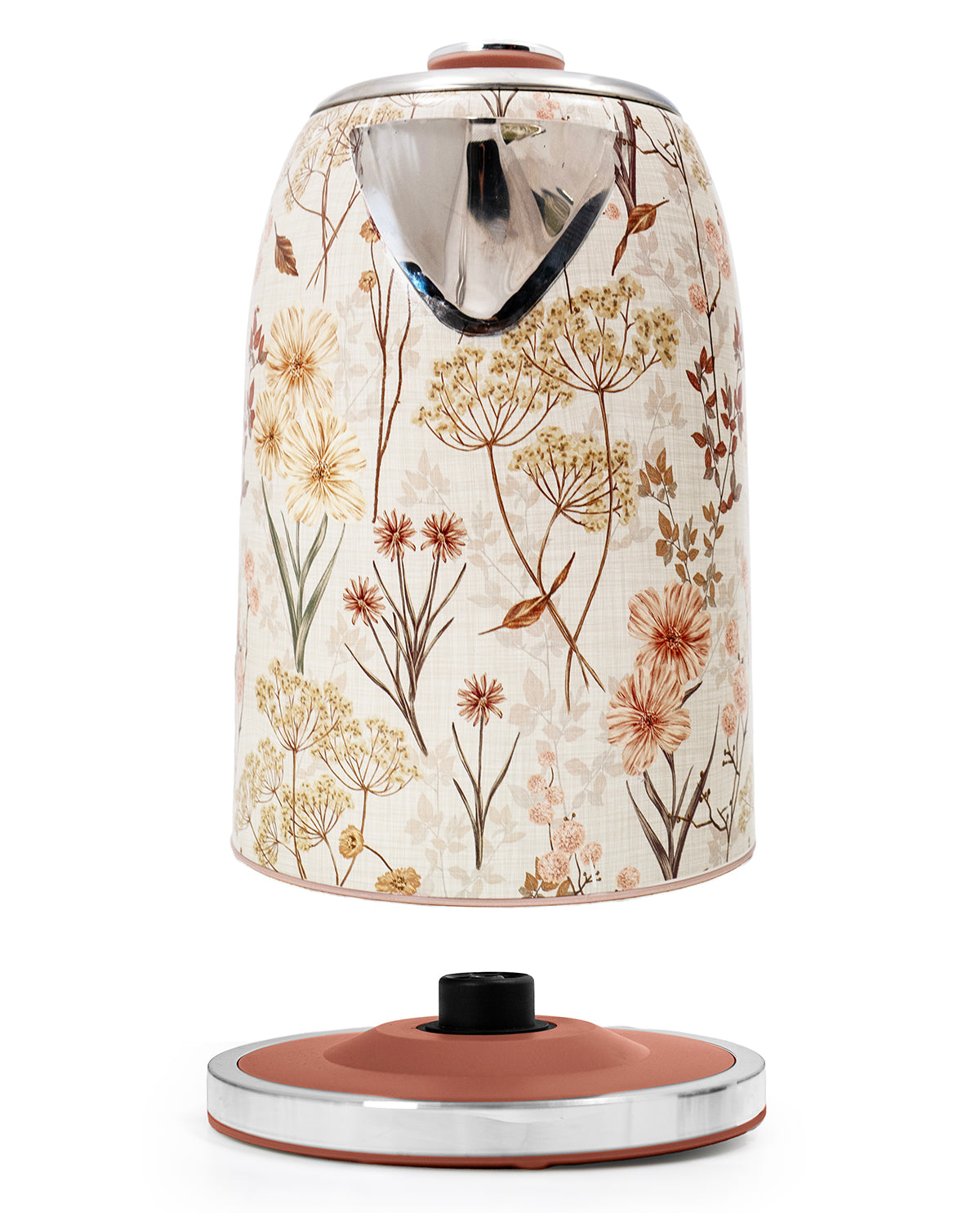 Dwell Print Electric Kettle Neutral Floral