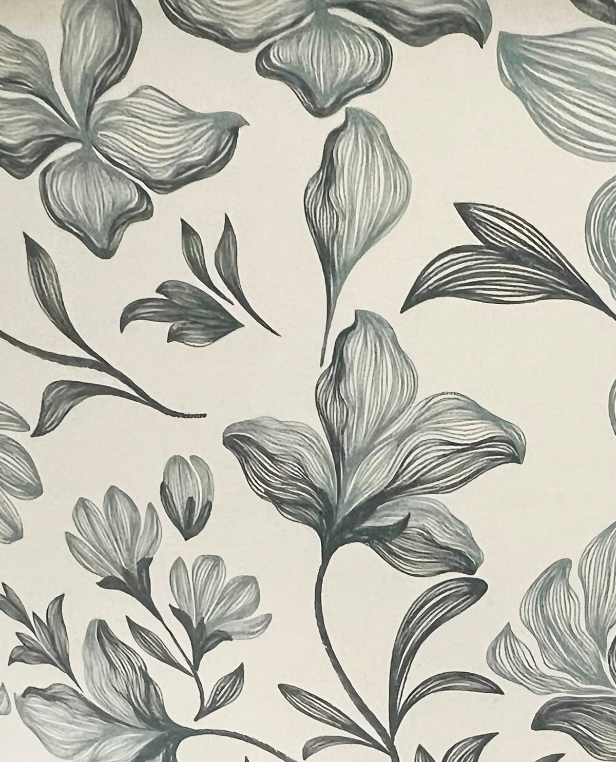 Blue Printed Slow Cooker