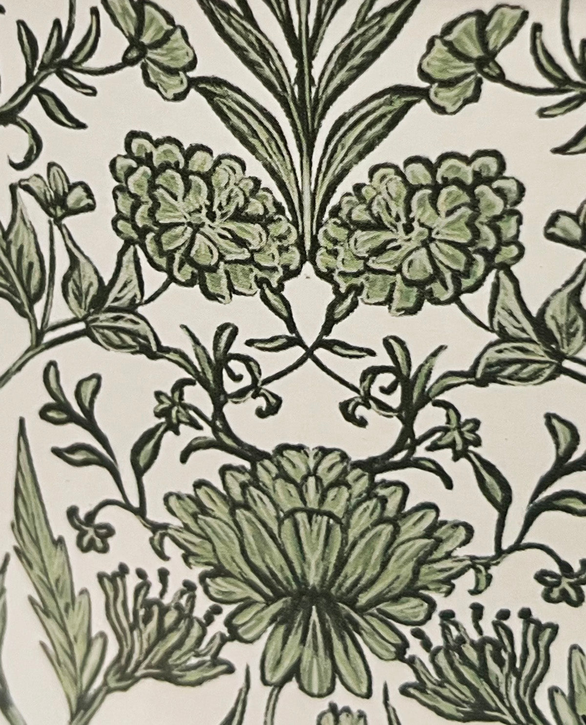 Green Printed Slow Cooker