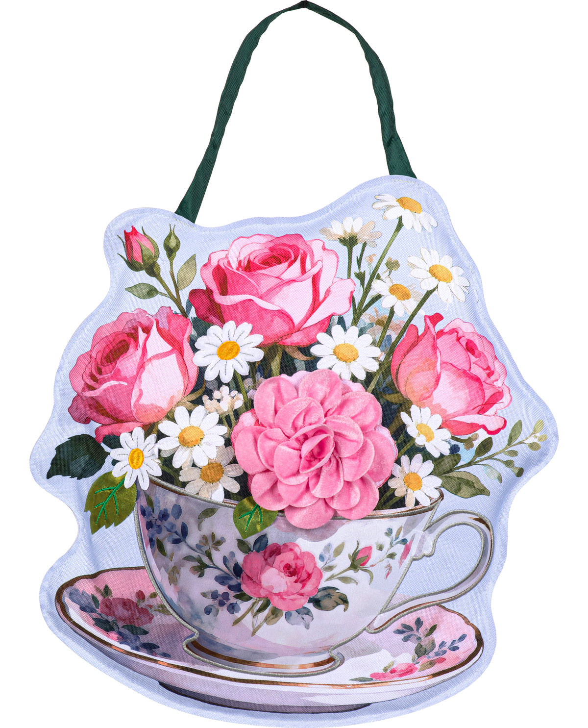 "Come In And Spill The Tea" Door Decor