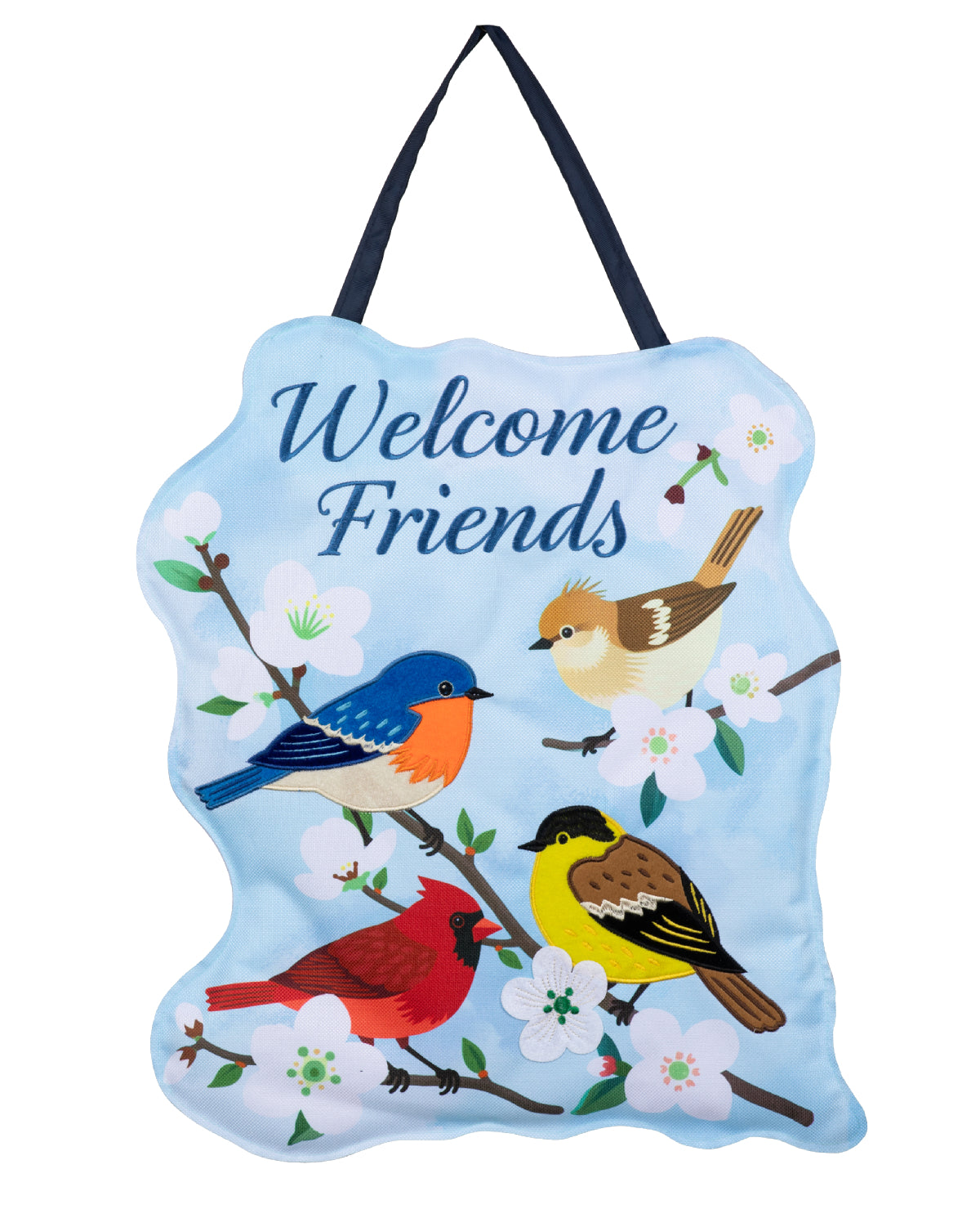 "Welcome Friends" Door Decor
