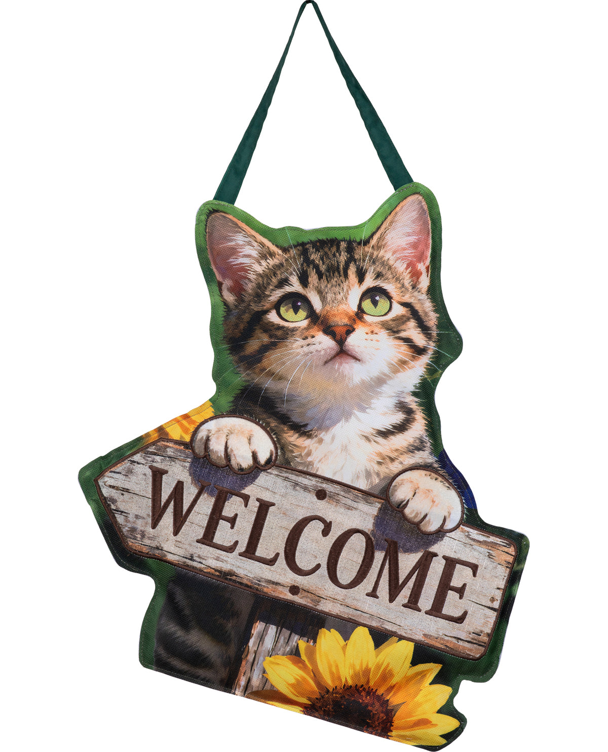 Welcome Cat Door Decor