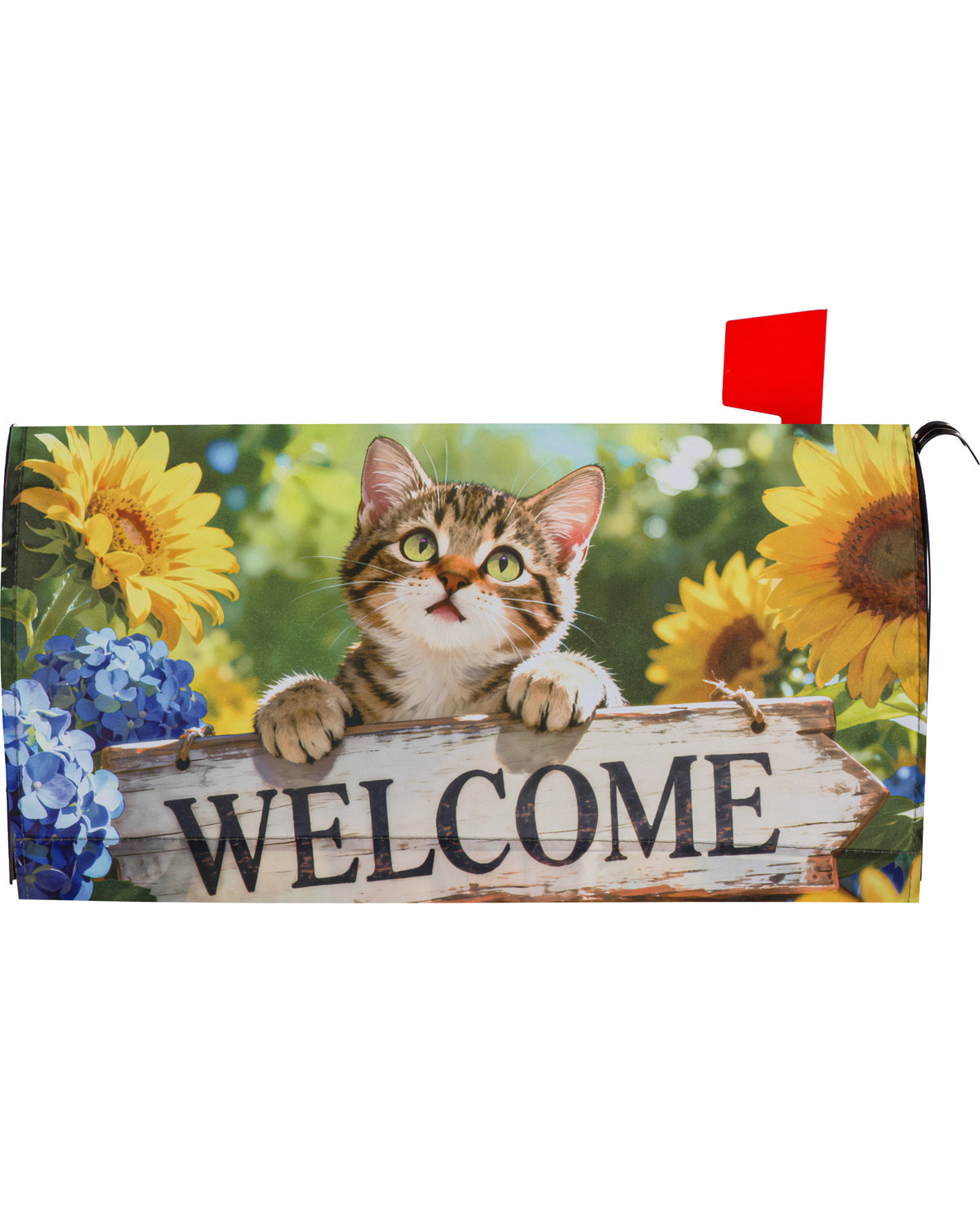 Welcome Cat Mailbox Cover