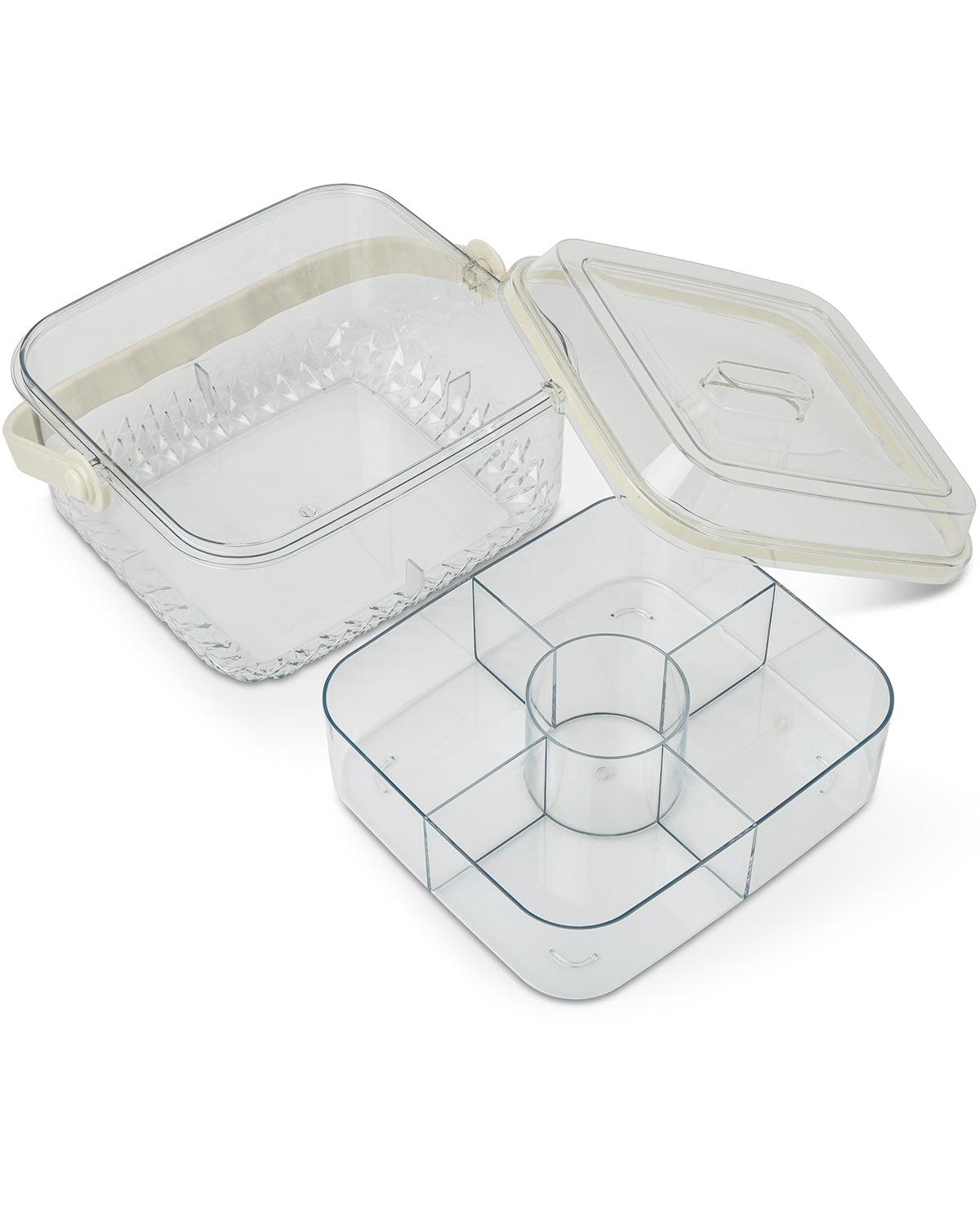 5 Section Square Ice Snackle with Locking Handle