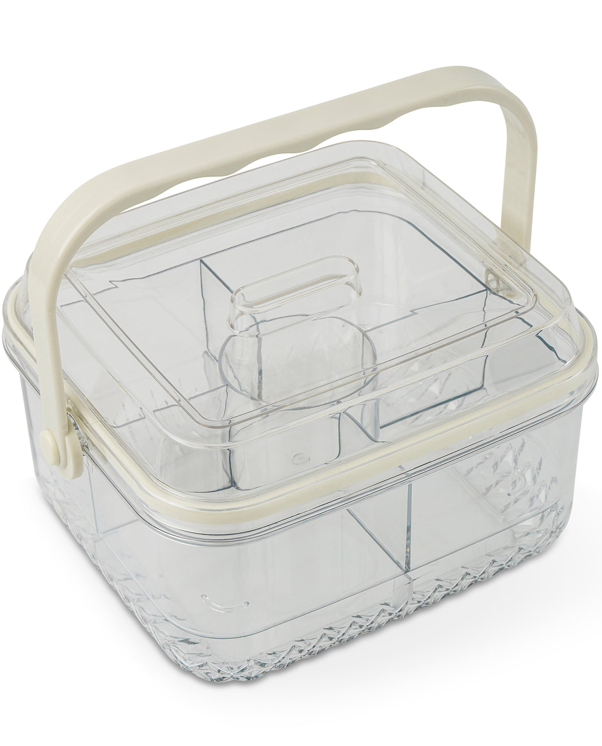 5 Section Square Ice Snackle with Locking Handle