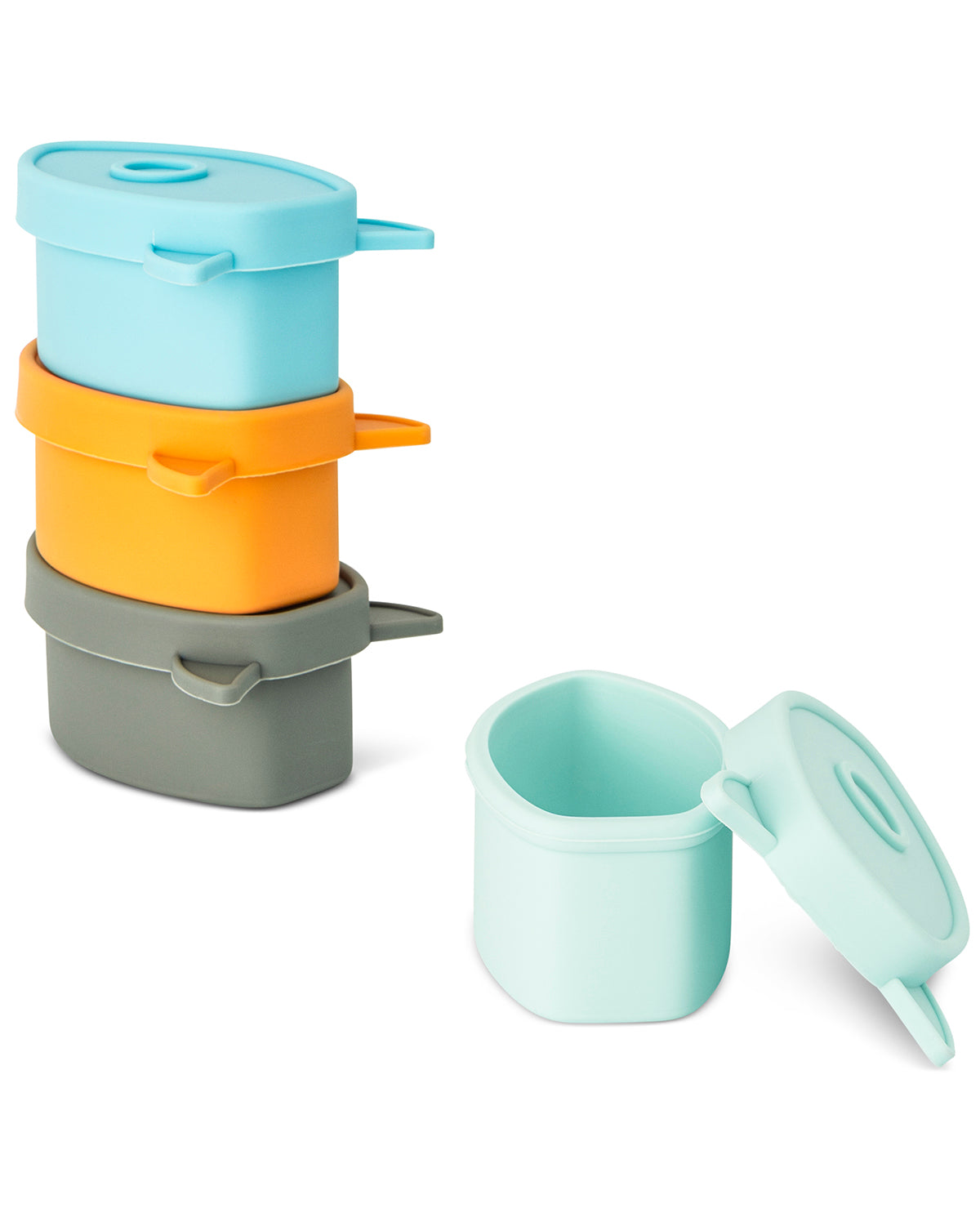 5oz Silicone Snack Containers - 4pk
