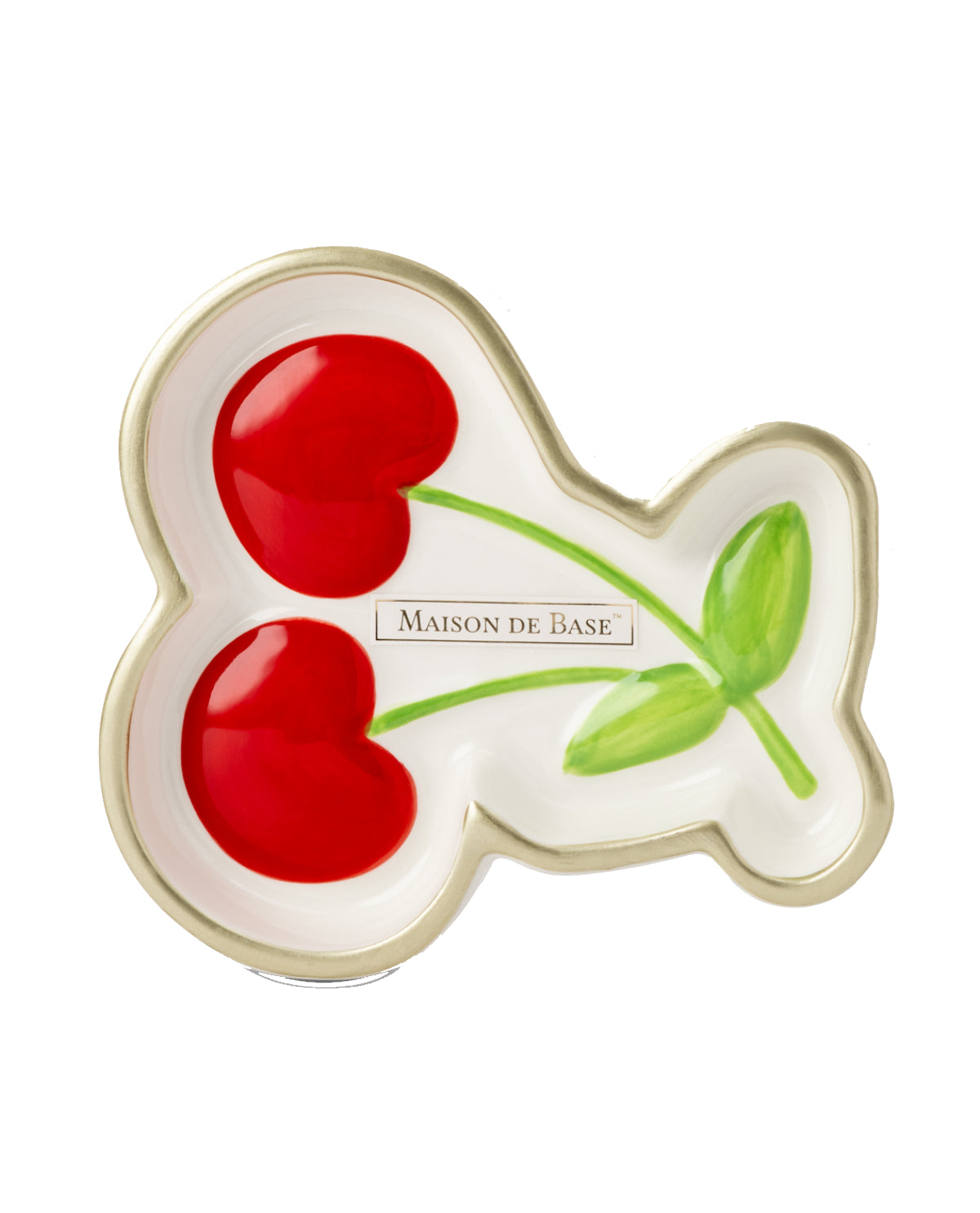 Ceramic Cherry Soap Dish
