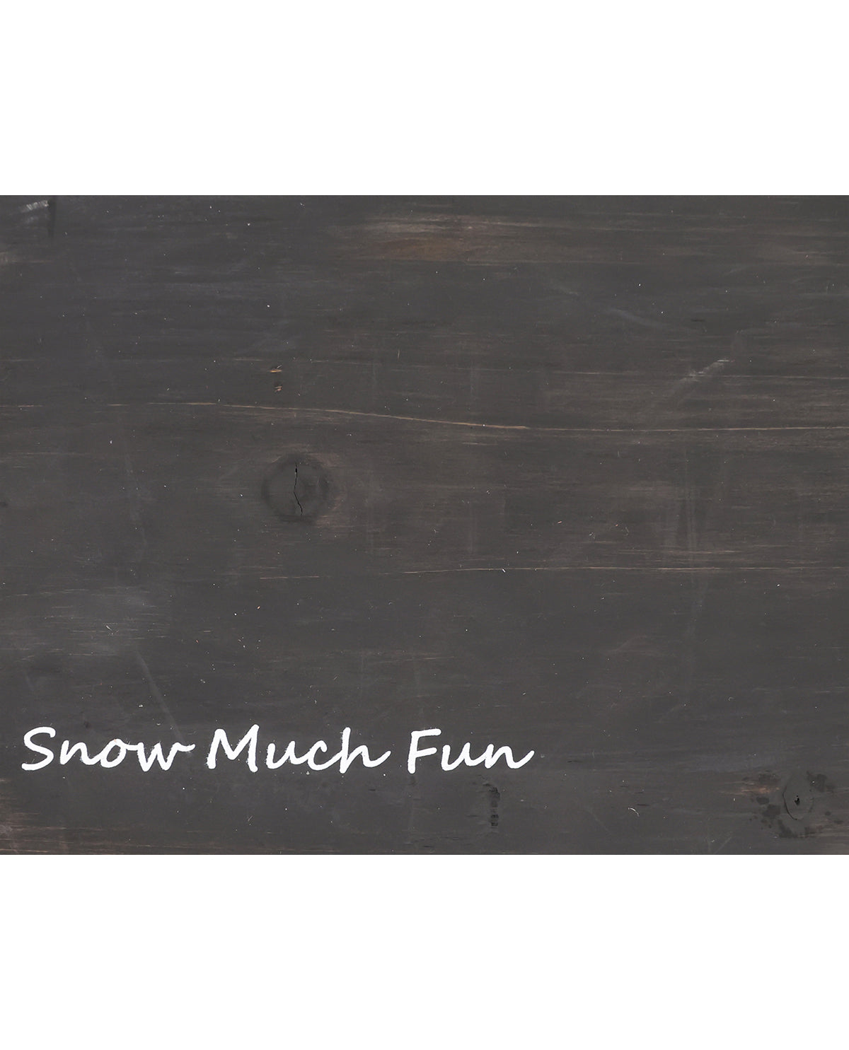 Decorative Tabletop Sled Wood & Metal - Small