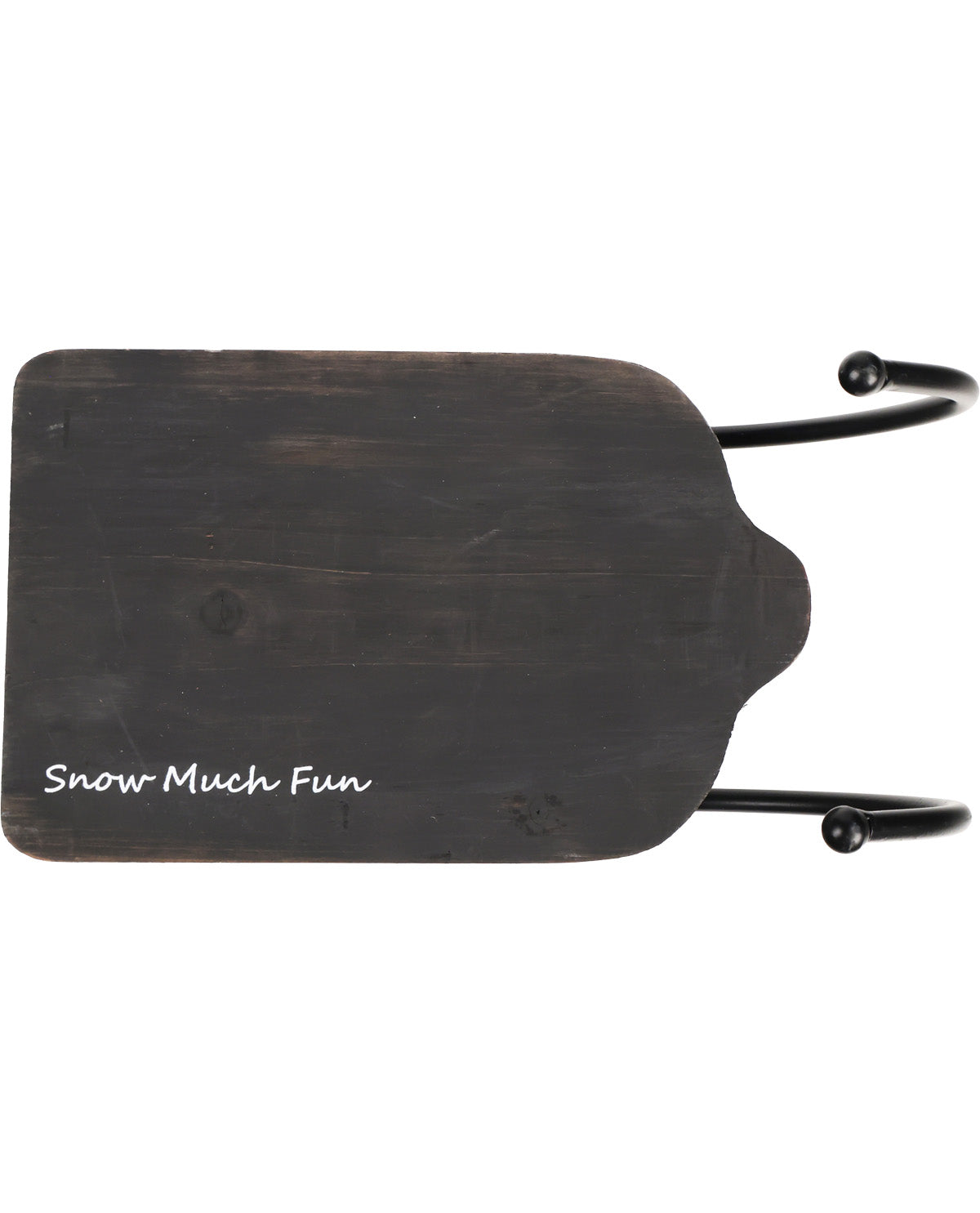 Decorative Tabletop Sled Wood & Metal - Small
