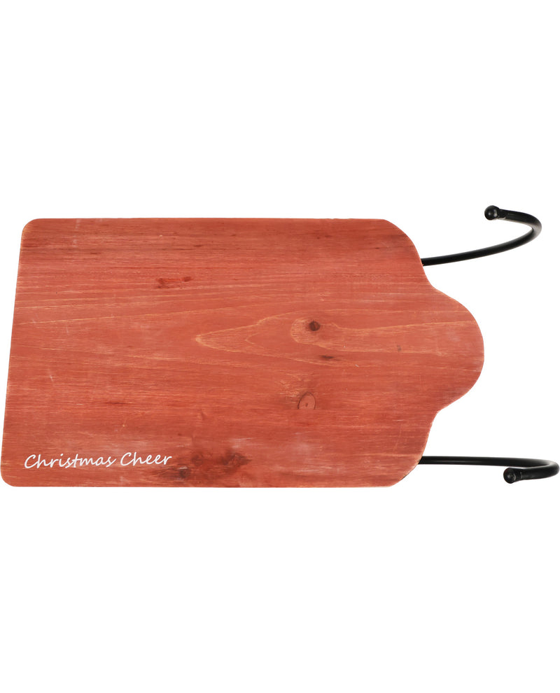 Decorative Tabletop Sled Wood & Metal - Large