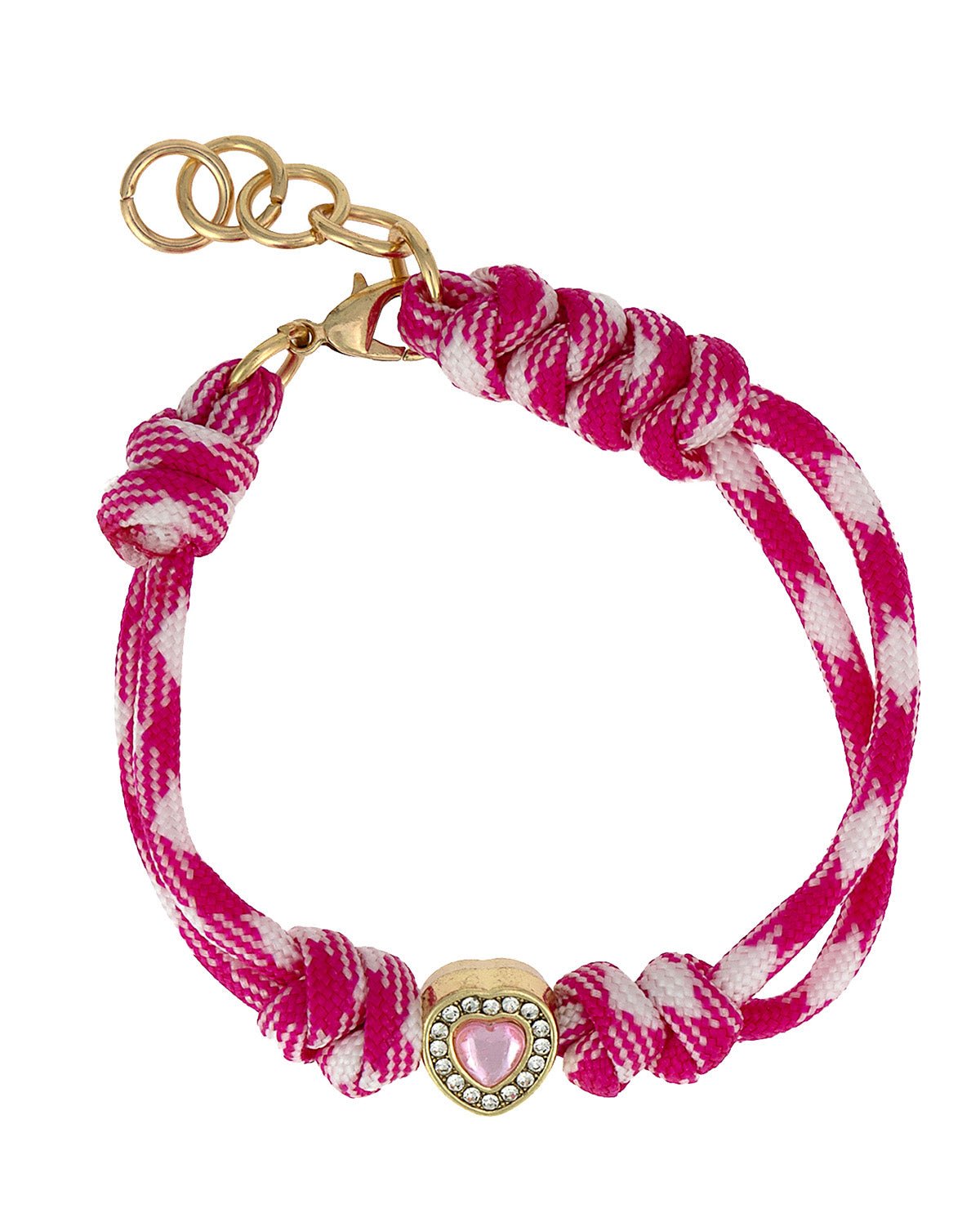 Para Cord With Heart Bracelet