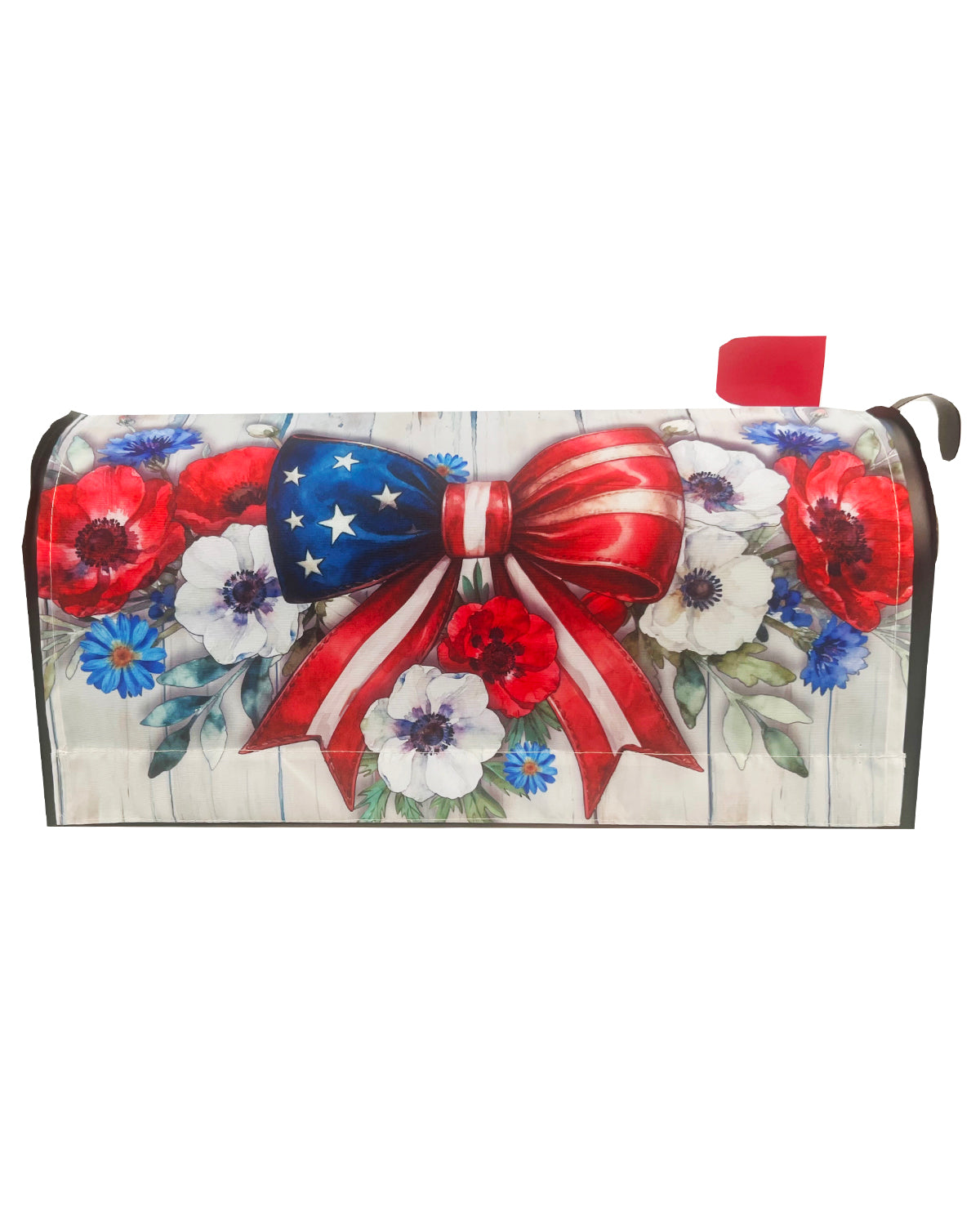 Patriotic Bow Mailbox Cover