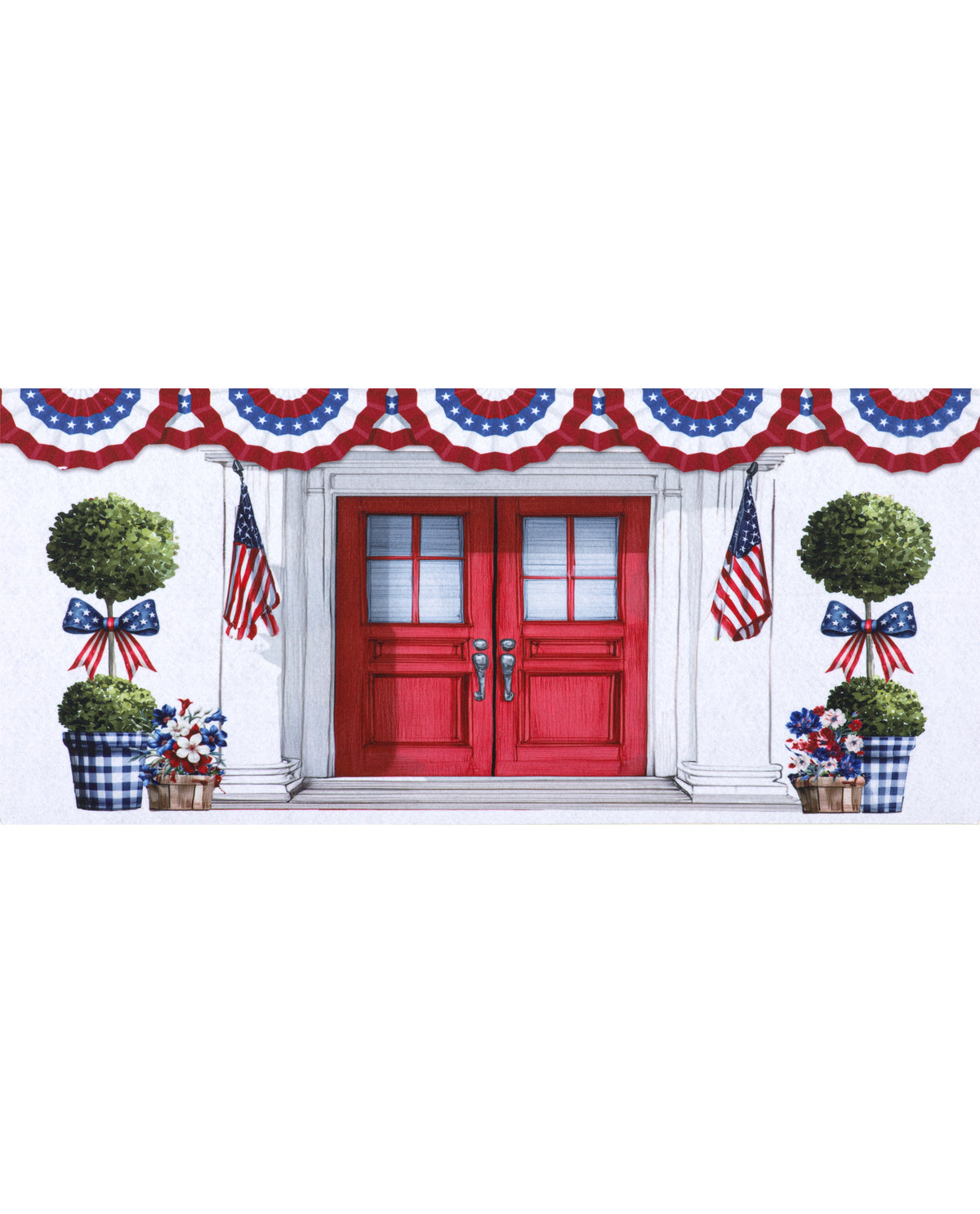Patriotic Red Door Sassafras Switch Mat
