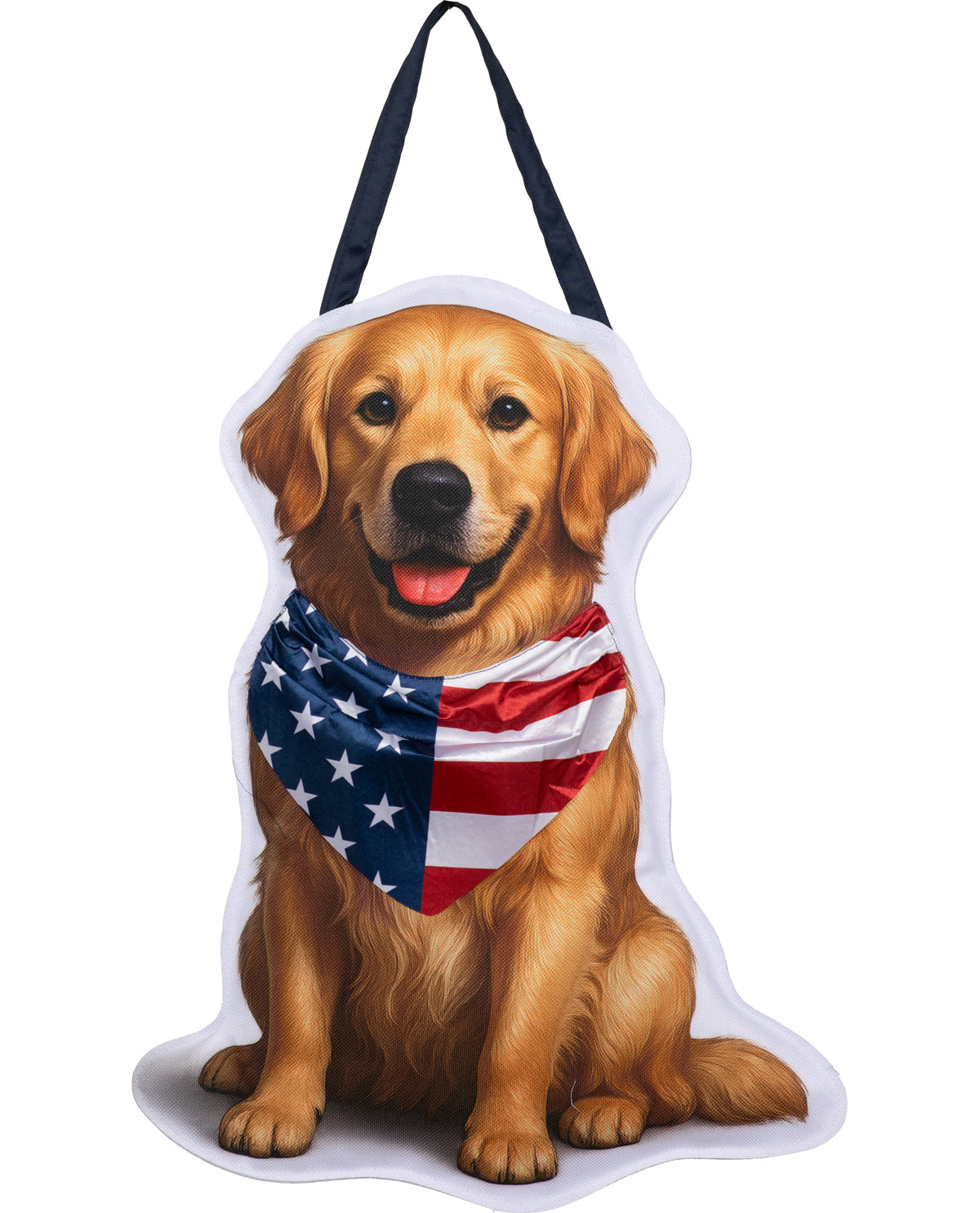 Patriotic Dog Door Decor