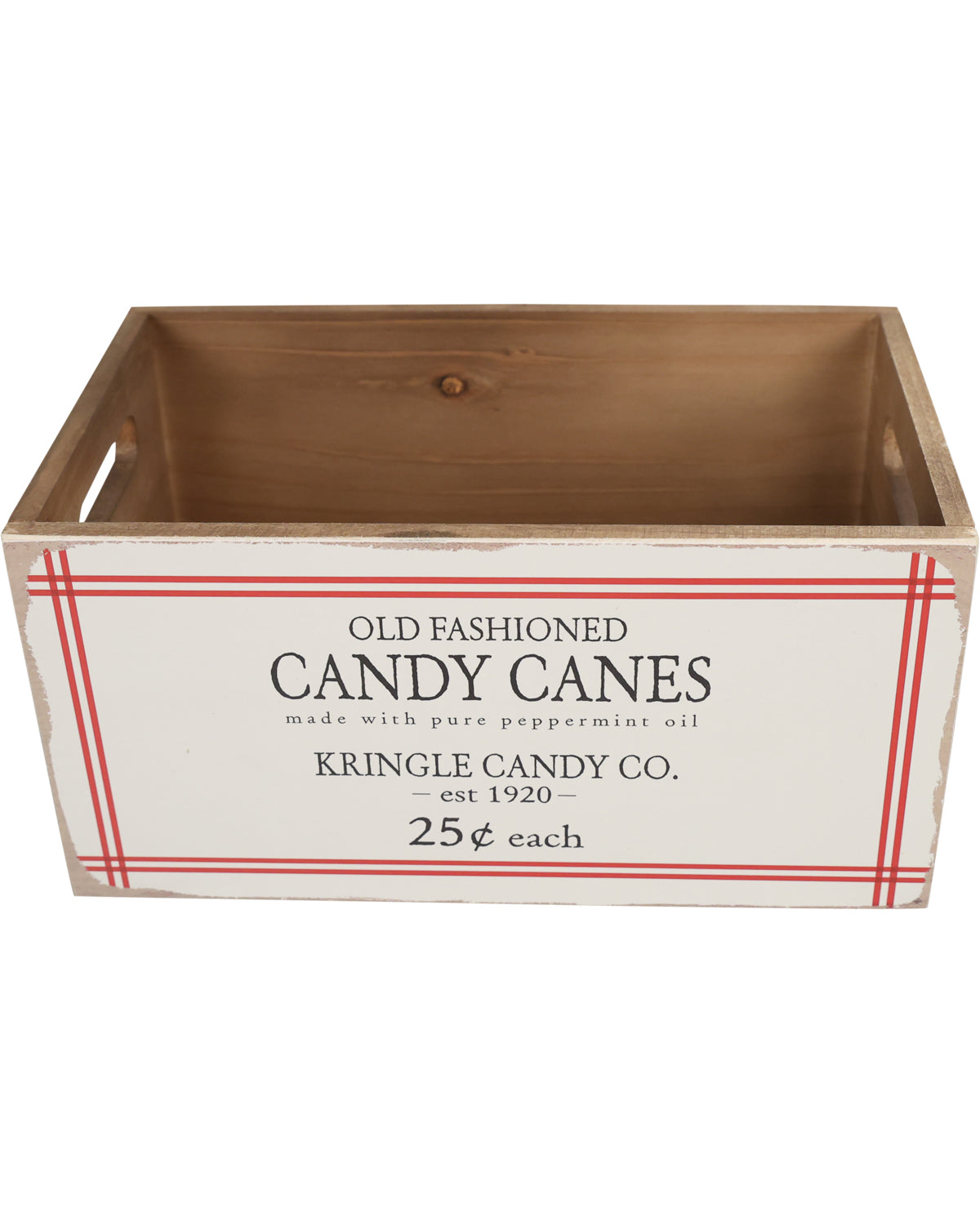 Holidays Small Wood Crate