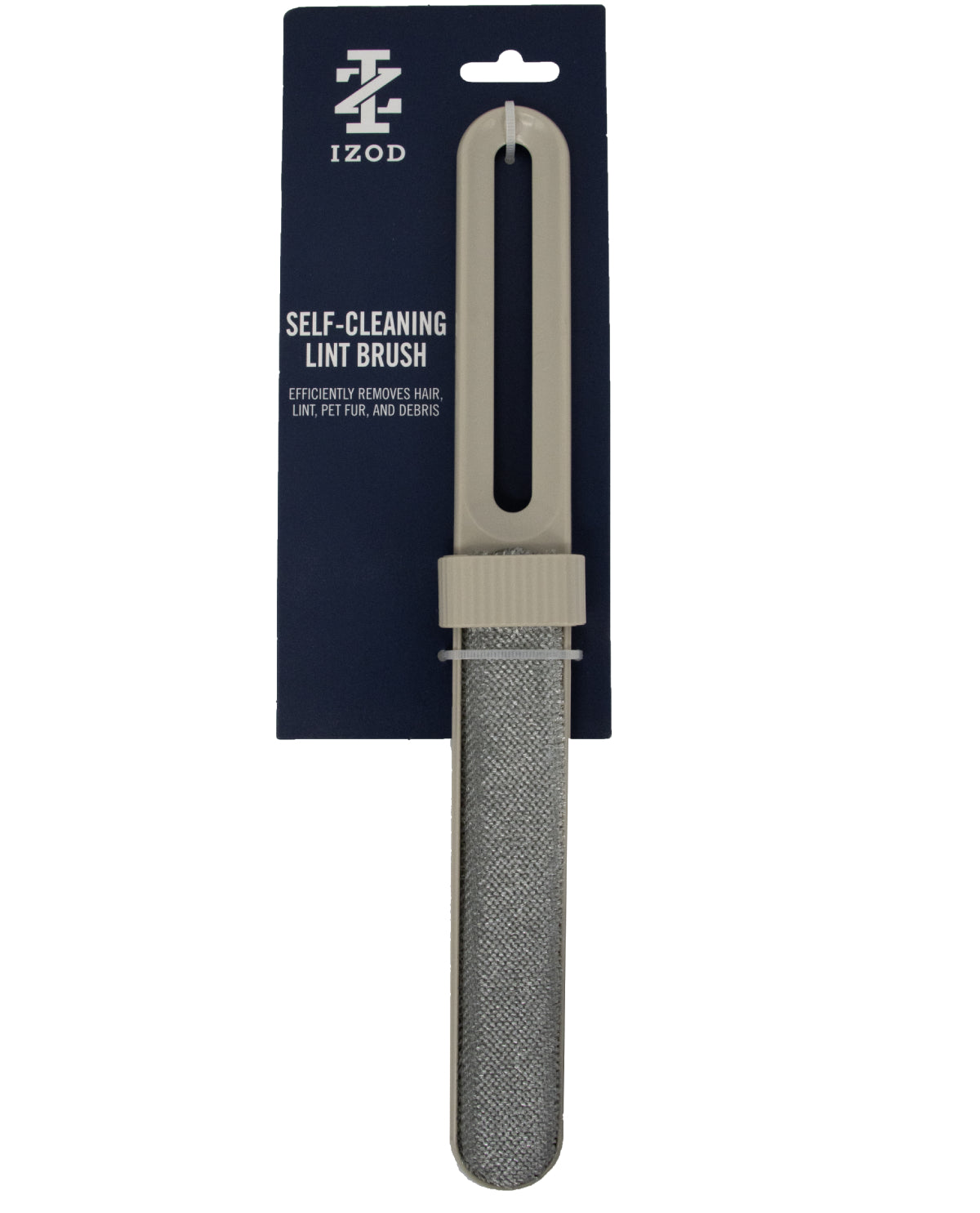 12.8x1.8" Self-Cleaning Lint Brush - Sliver Birch/Grey