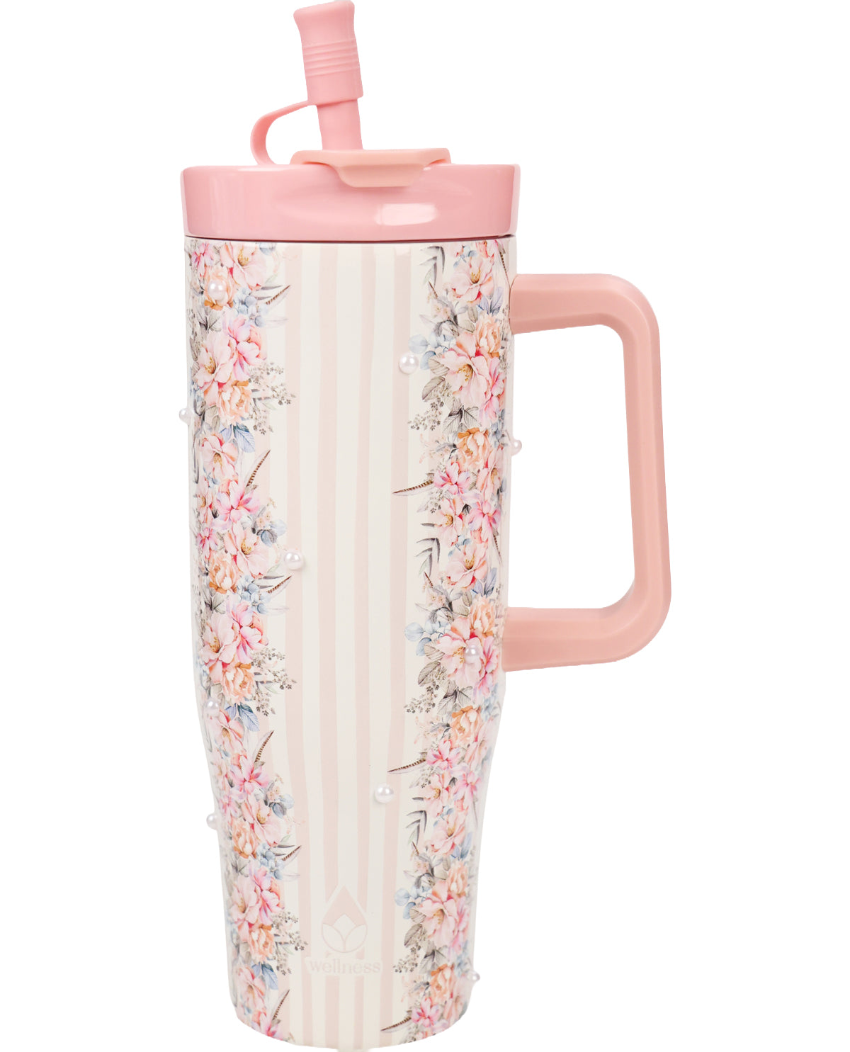 40 Ounce Rose Ribbons Tumbler