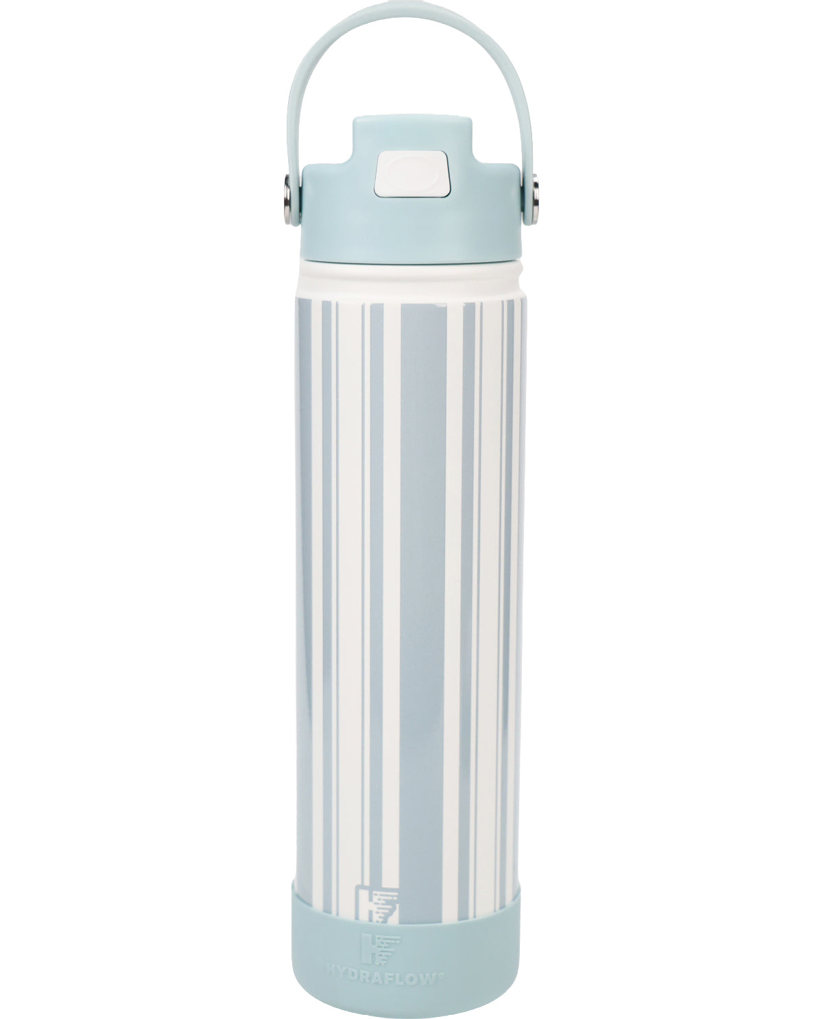 25 Ounce Water Bottle Seaside Cabana Stripe