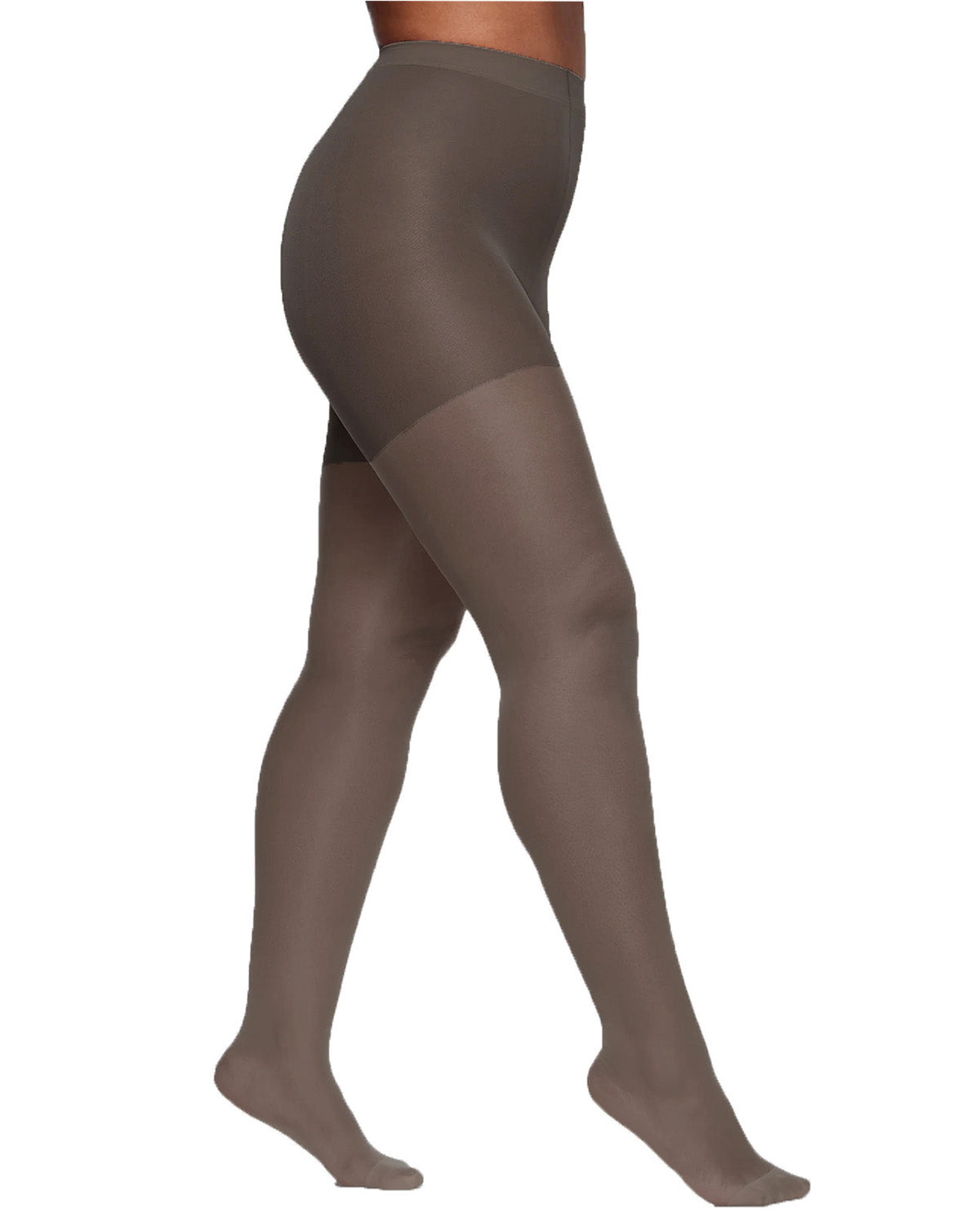 Prestige Brands Sheer Leg Queen Off Black Pantyhose