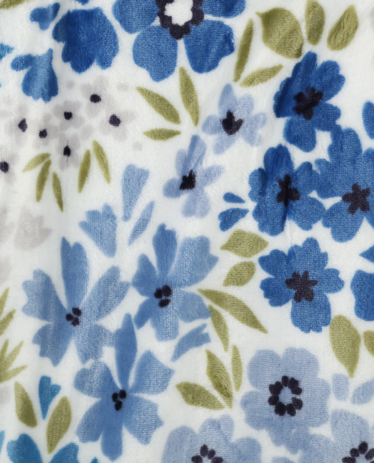 Spring Floral 50x70" Plush Throw