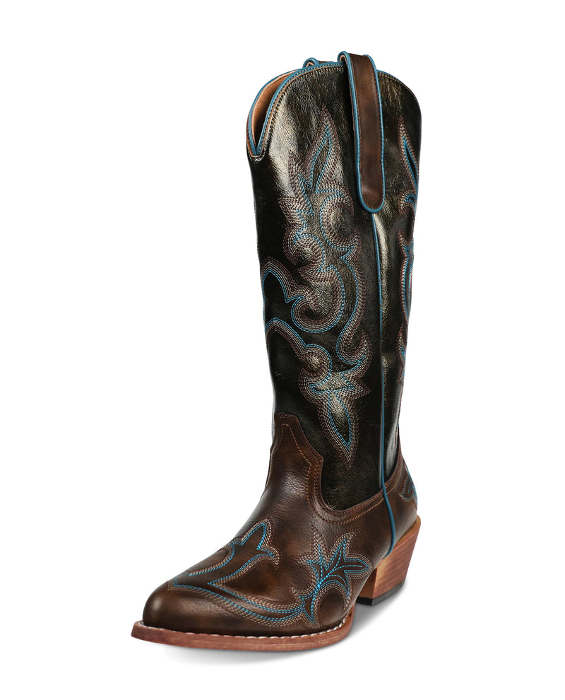 Pierre Dumas Dixie-1 Brown Boot