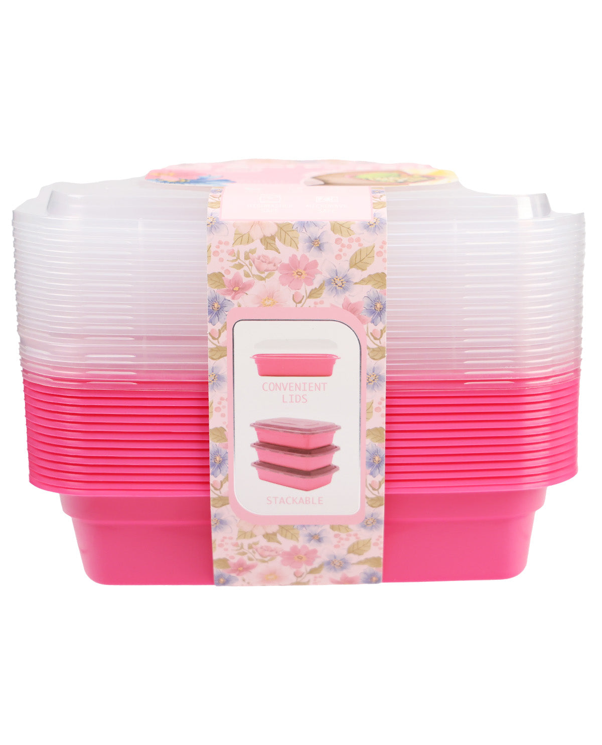 Meal Prep Container 30 Piece Sangria Sunset