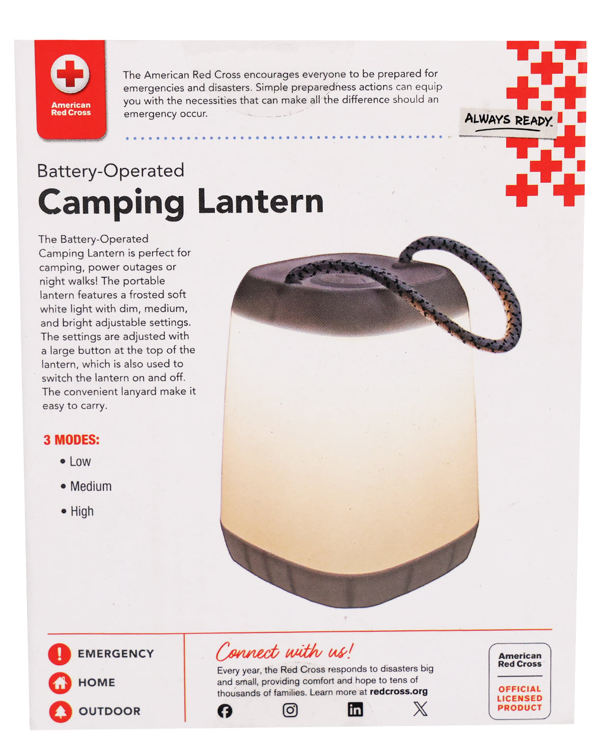 Battery Operated Portable Camping Lantern