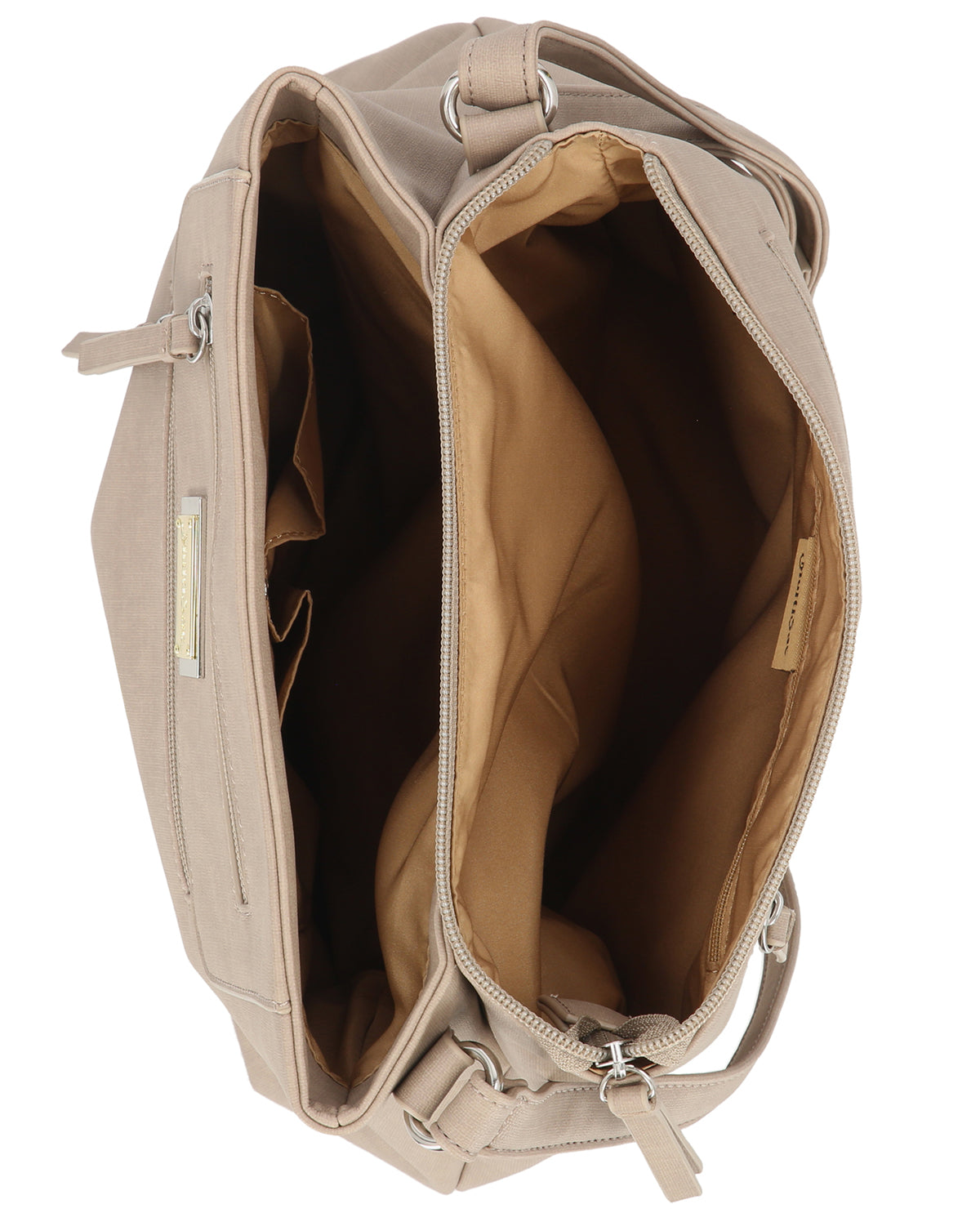 Multi Sac Travis Large Crossbody Beige