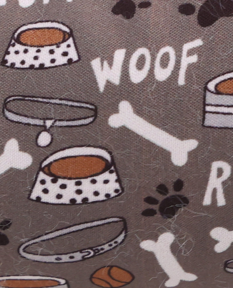 Woof Small Round Pet Bed