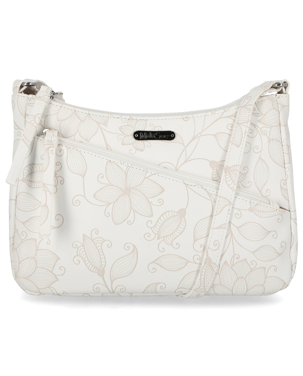 Multi Sac Vegas Crossbody White