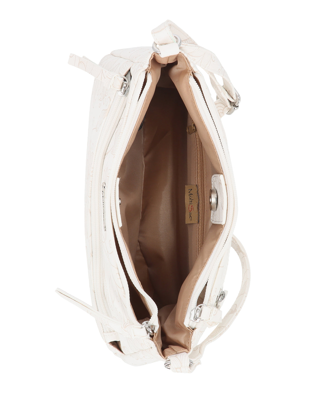 Multi Sac Vegas Crossbody White