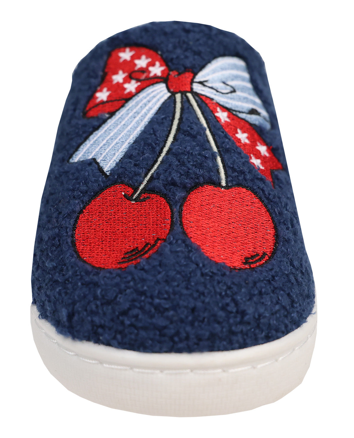 Love 83 Blue Cherry Slippers