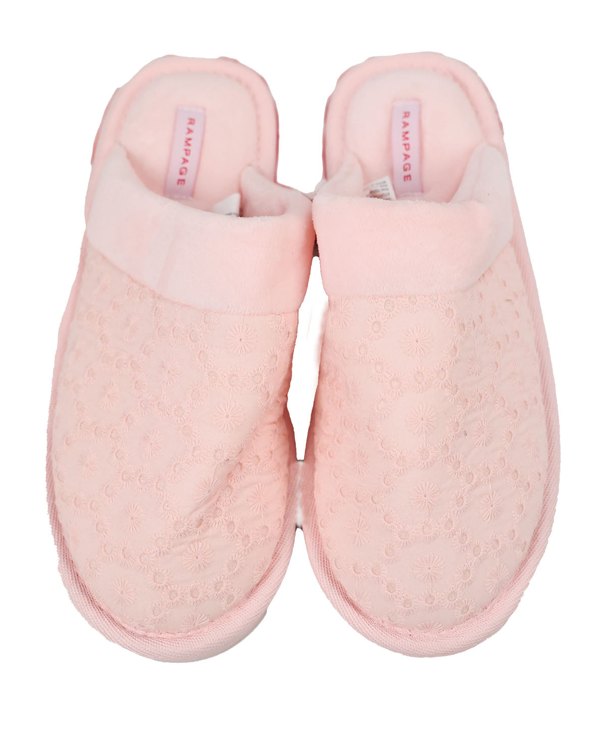 Rampage Eyelet Scuff Slippers