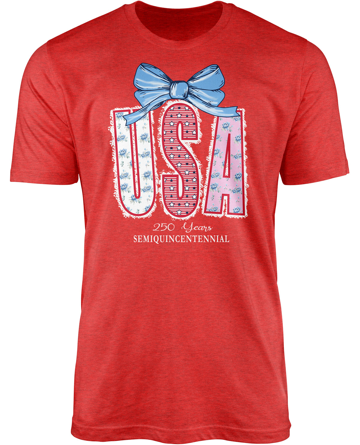 Missy 250 Bow Short Sleeve Screen Tee