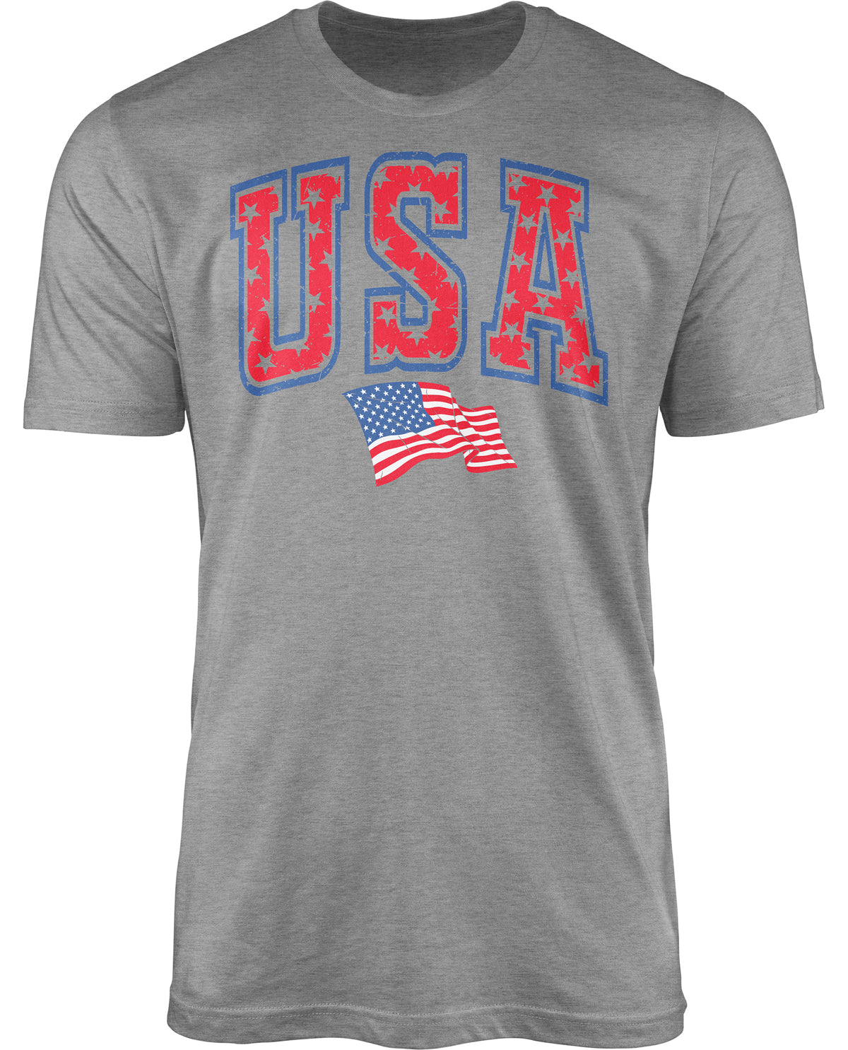 Missy USA Boss Flag Short Sleeve Screen Tee