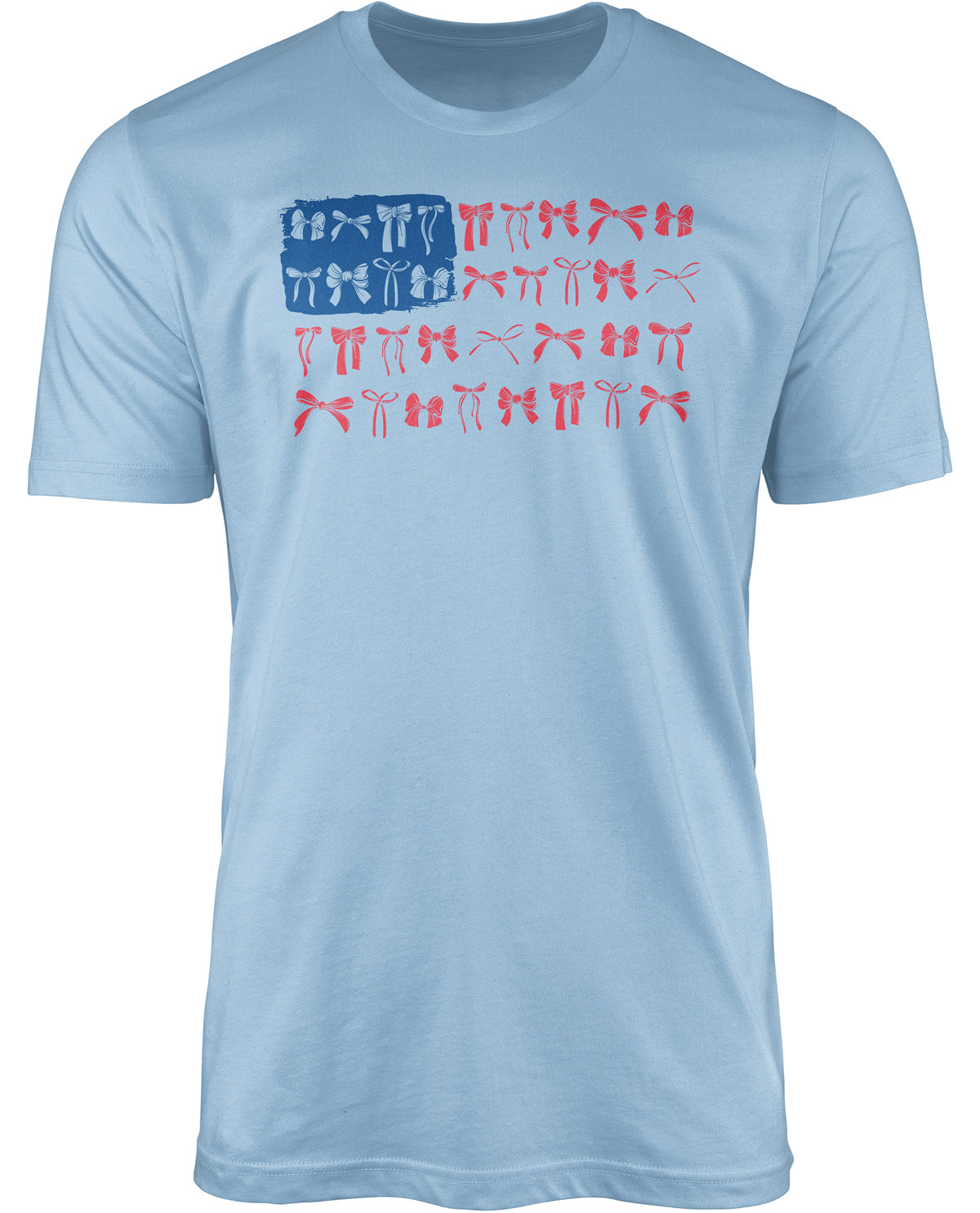 Missy Ribbon Flag Short Sleeve Screen Tee