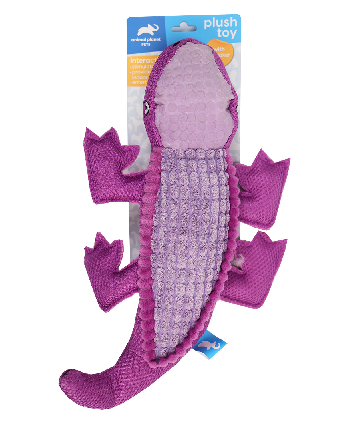 Plush Lizard Dog Toy