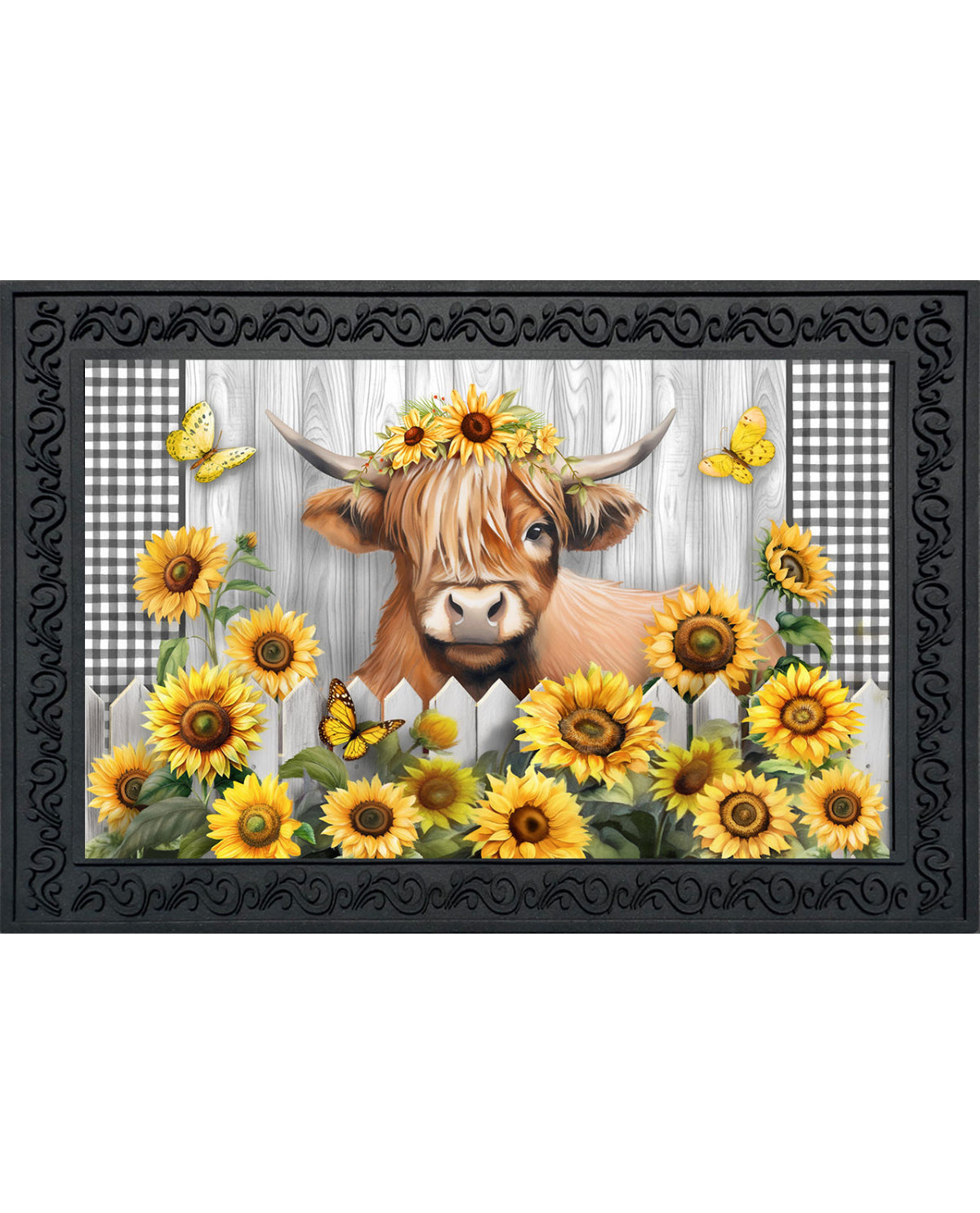 Highland Cow Doormat
