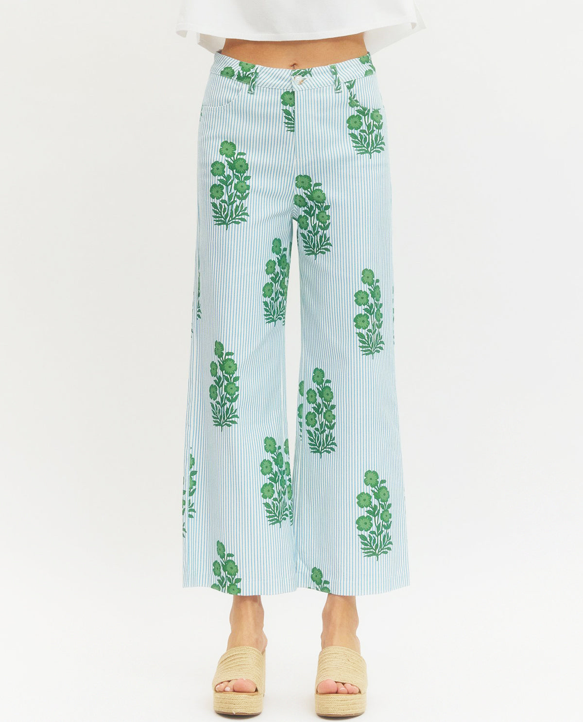 Entro Print Ankle Pant