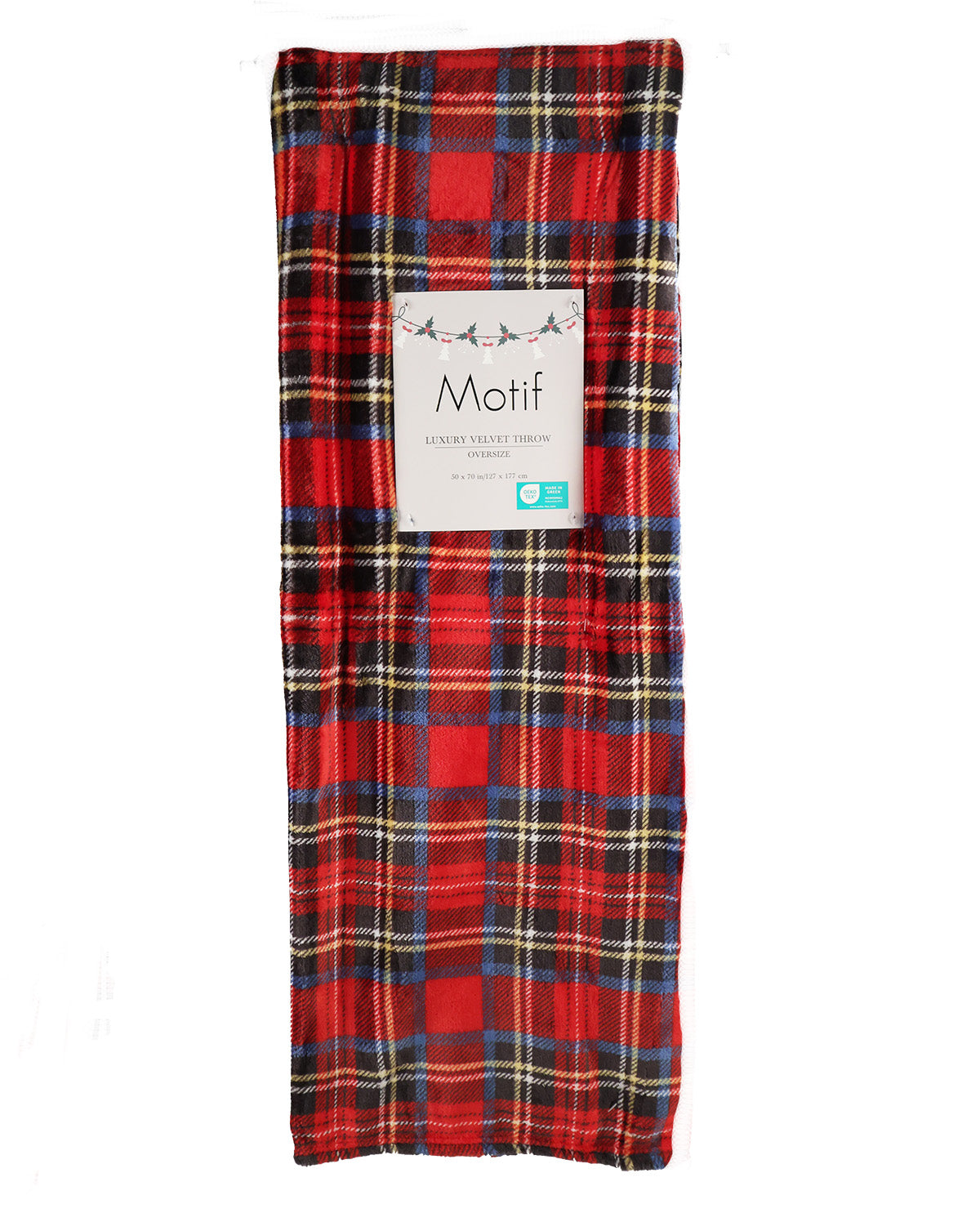 Holiday Christams Plush Throw